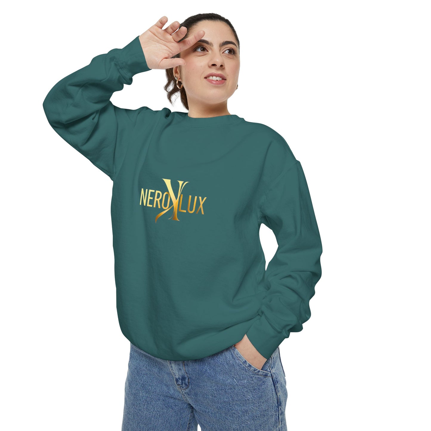 NeroLux Gold Script Sweatshirt