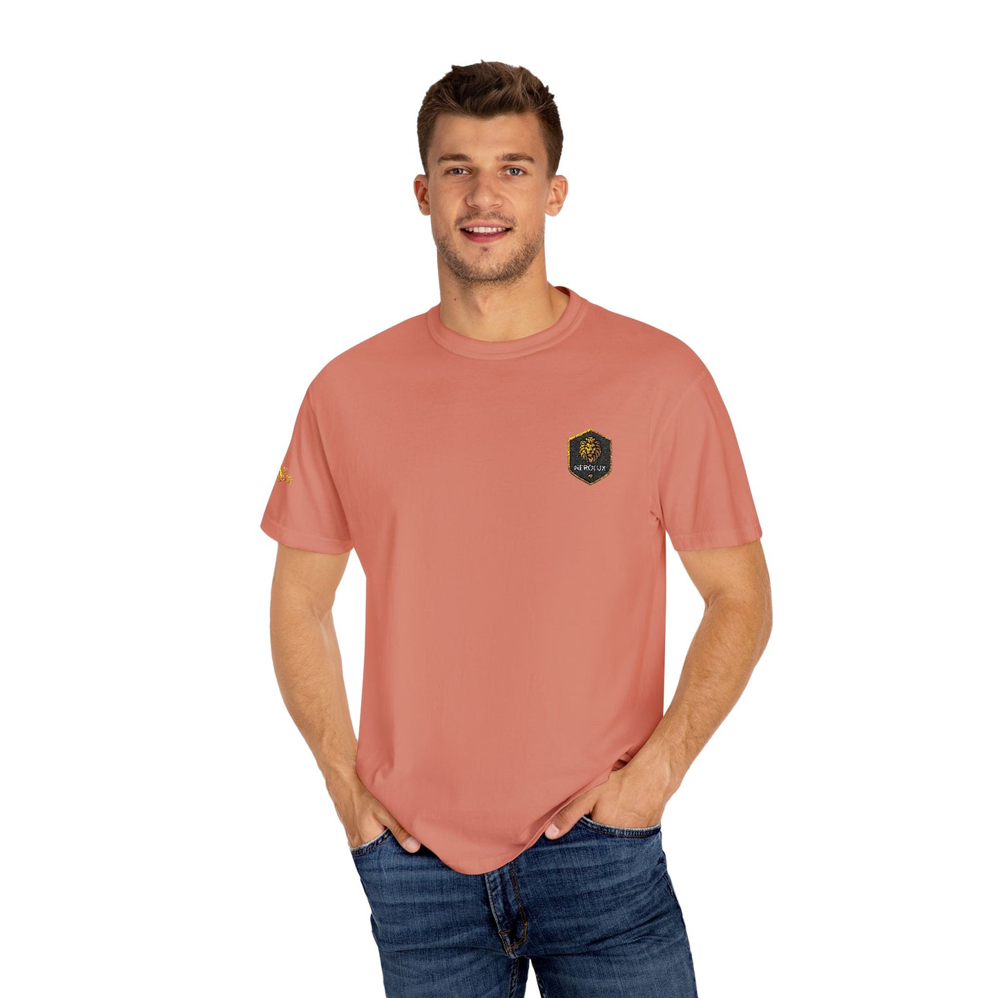 Lion Crest Tee –T-Shirt by NEROLUX DESIGN