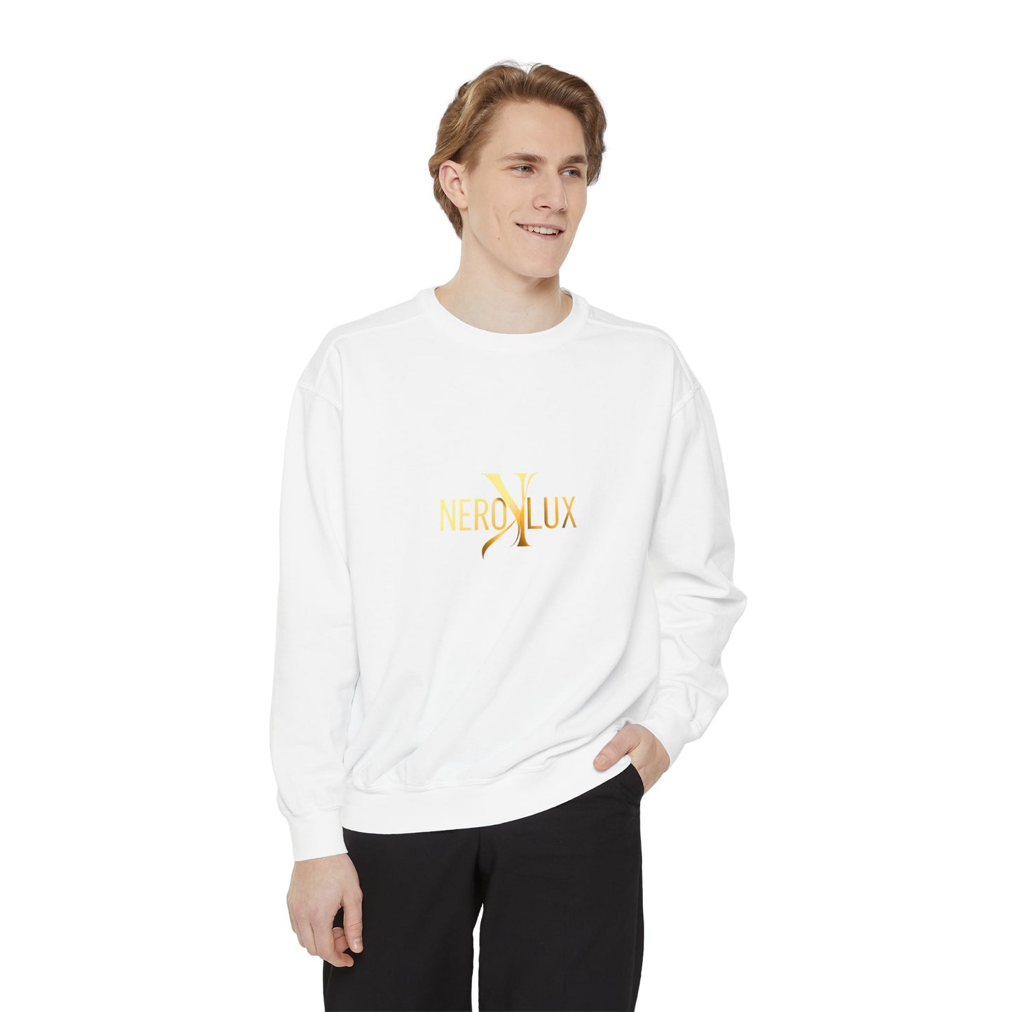 NeroLux Gold Script Sweatshirt