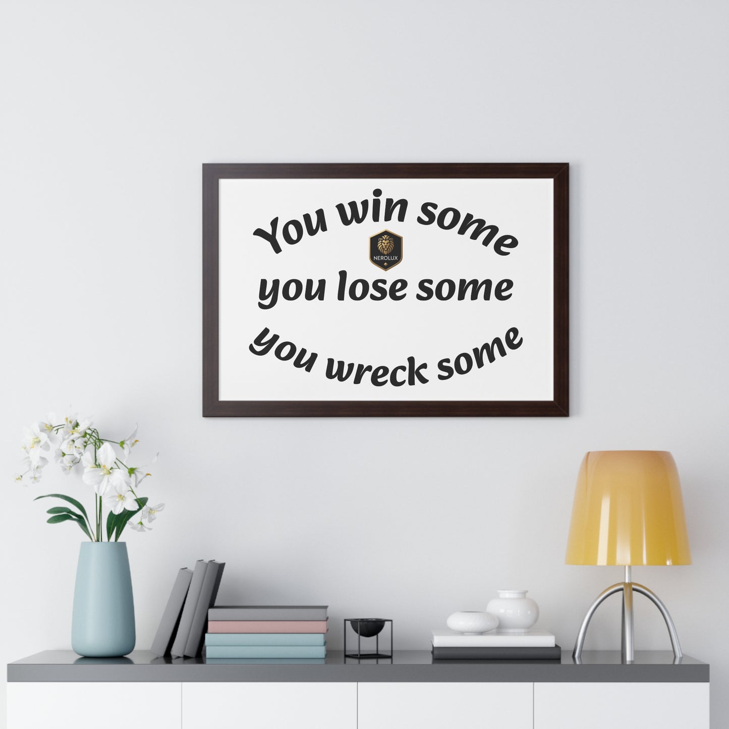 Motivational Wall Art, Framed Inspirational Poster, Home Decor, Man Cave Decor, Gift for Him, Positive Affirmation Print