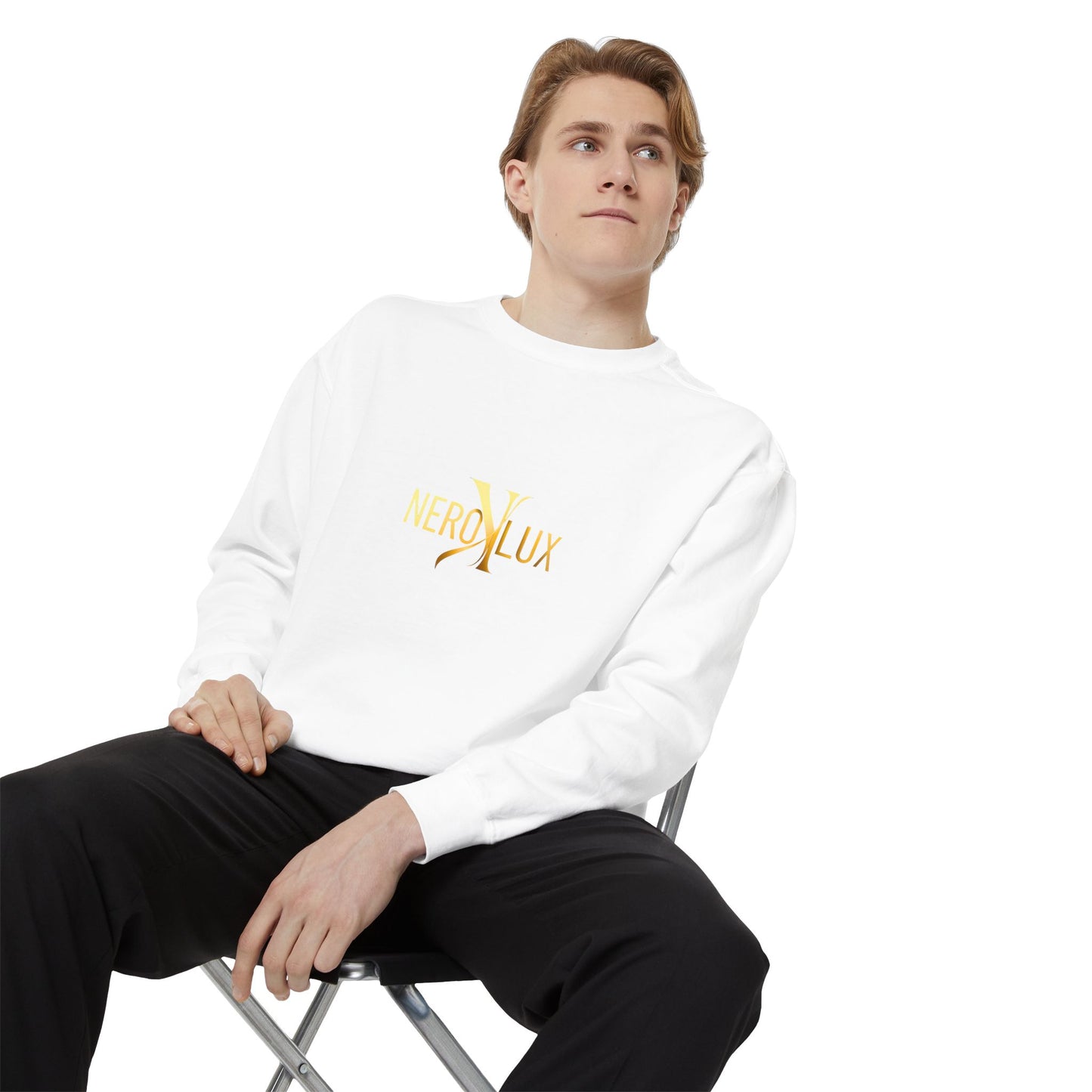 NeroLux Gold Script Sweatshirt