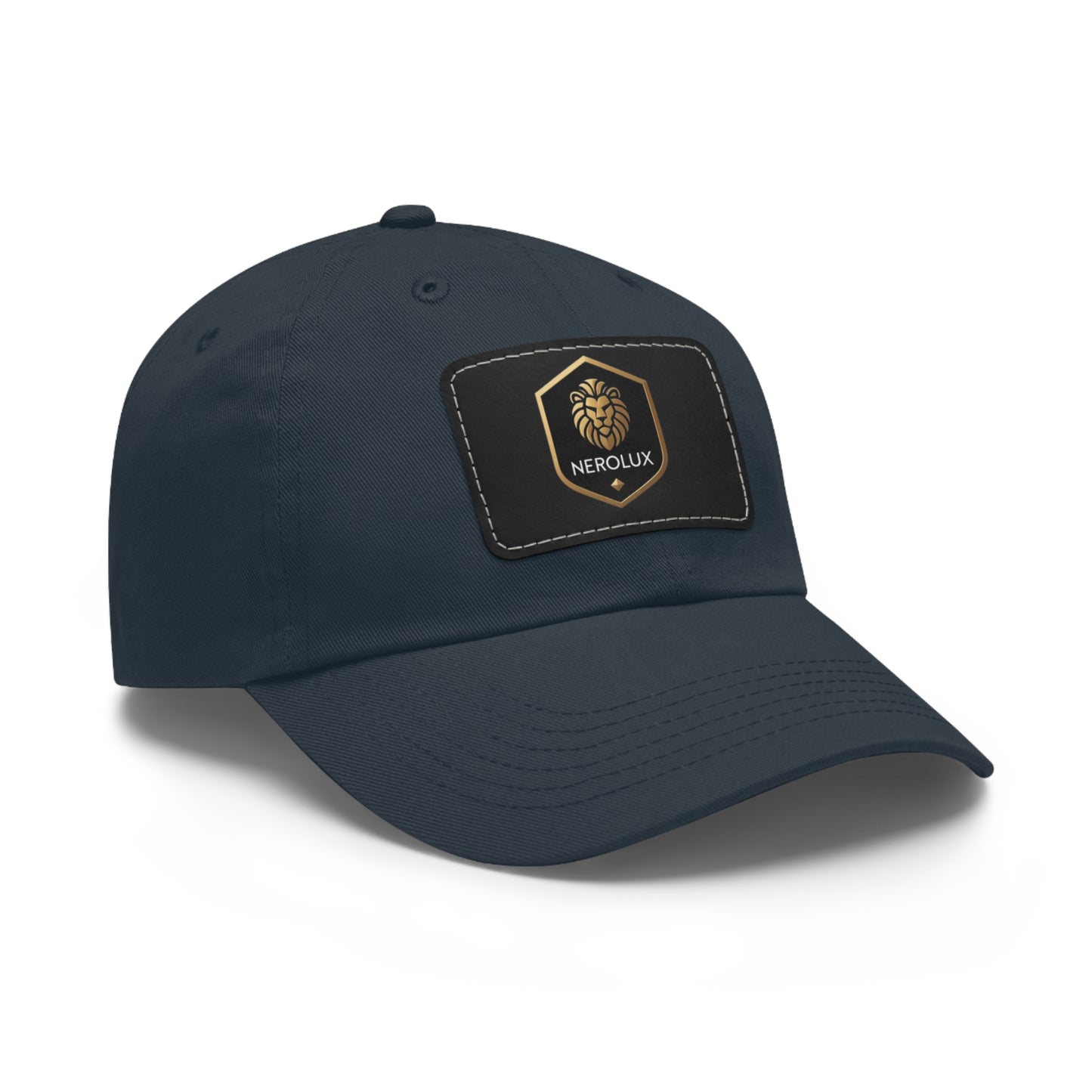 Stylish Dad Hat with Leather Patch - Perfect Gift for Dads designed by nerolux