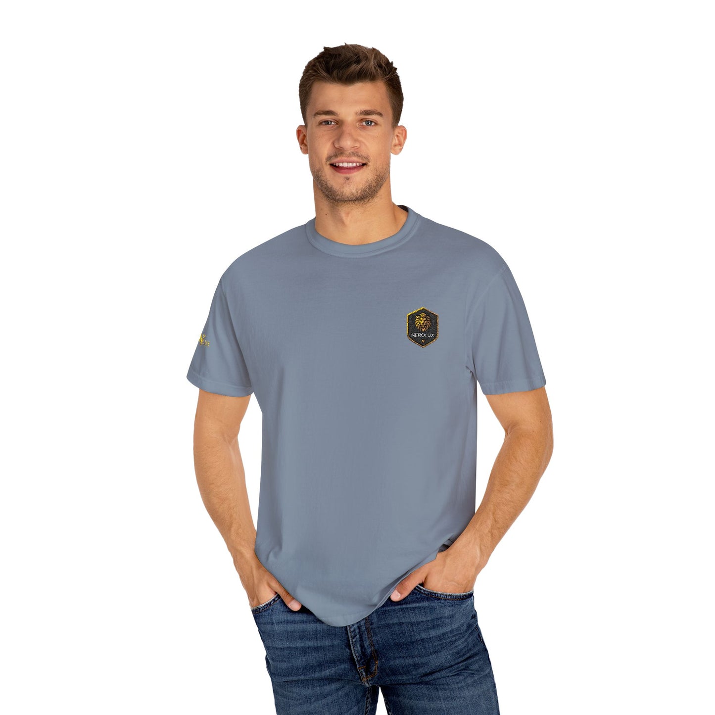 Lion Crest Tee –T-Shirt by NEROLUX DESIGN