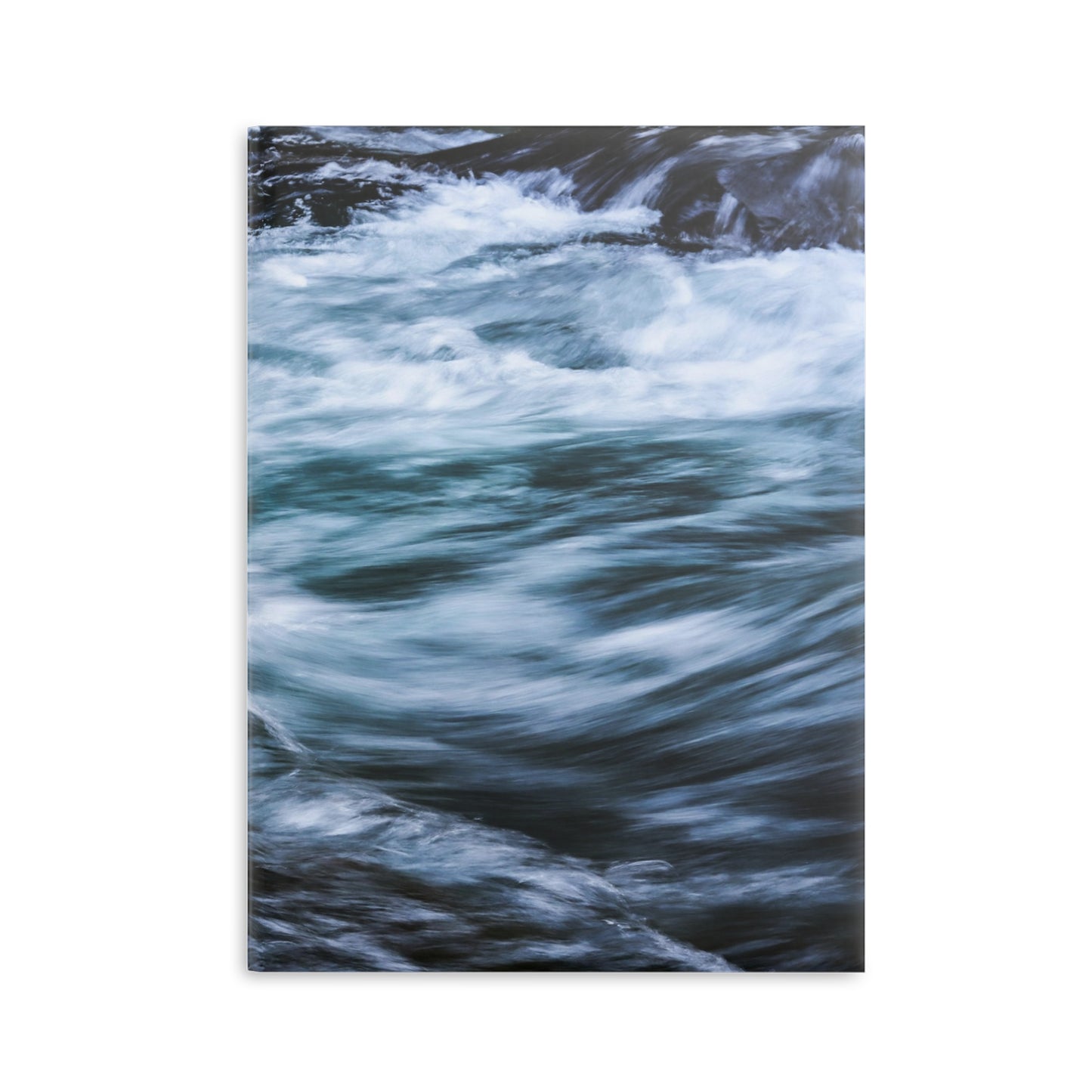 Ocean-Inspired Hardcover Notebook, Nature Journal, Puffy Cover Diary, Water-Themed Sketchbook, Gift for Writers