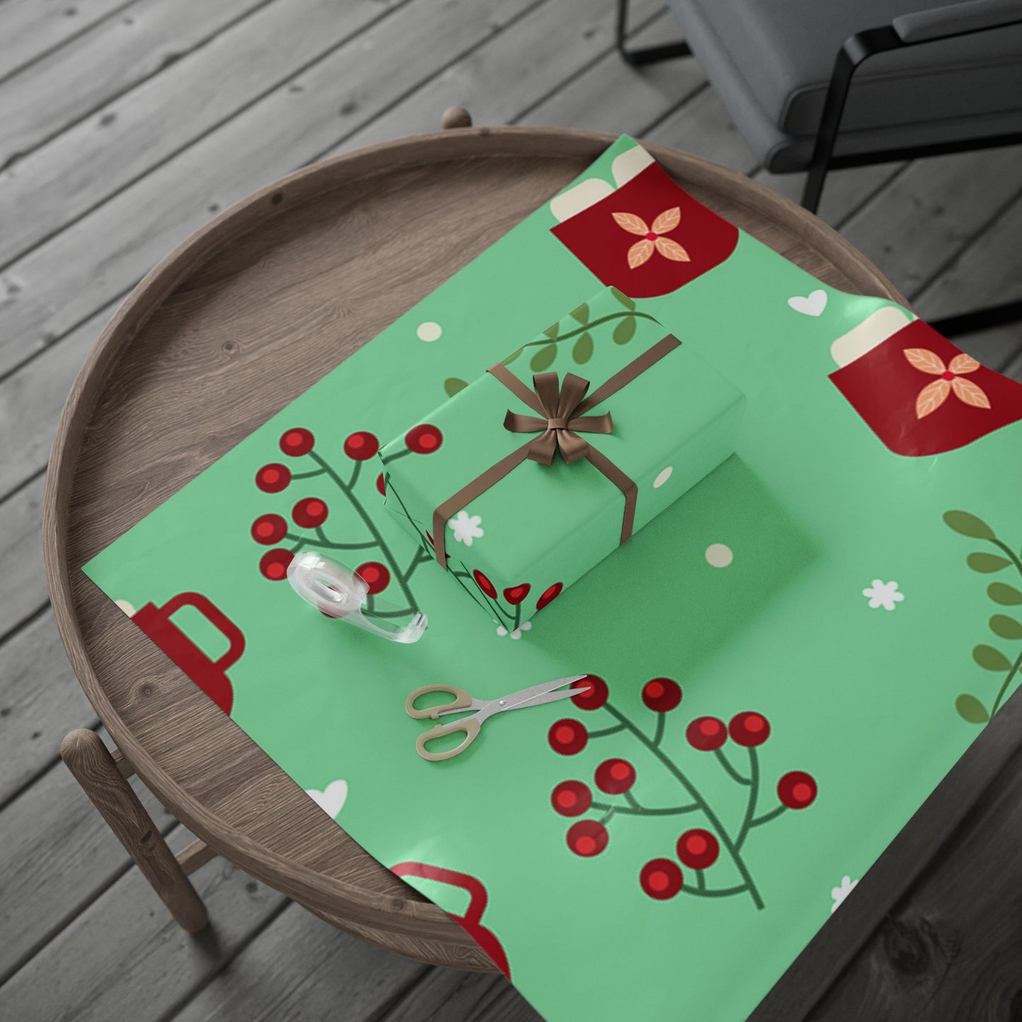 Seasonal Gift Wrap, Fun Holiday Wrapping Paper, Christmas Gift Wrap, Festive Wrapping Paper, Colorful Wrapping Sheets