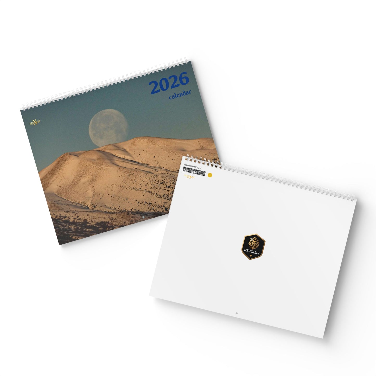 Standard Wall Calendar 2026 | Nature Photography, Monthly Planner, Yearly Organizer, Home & Office Decor