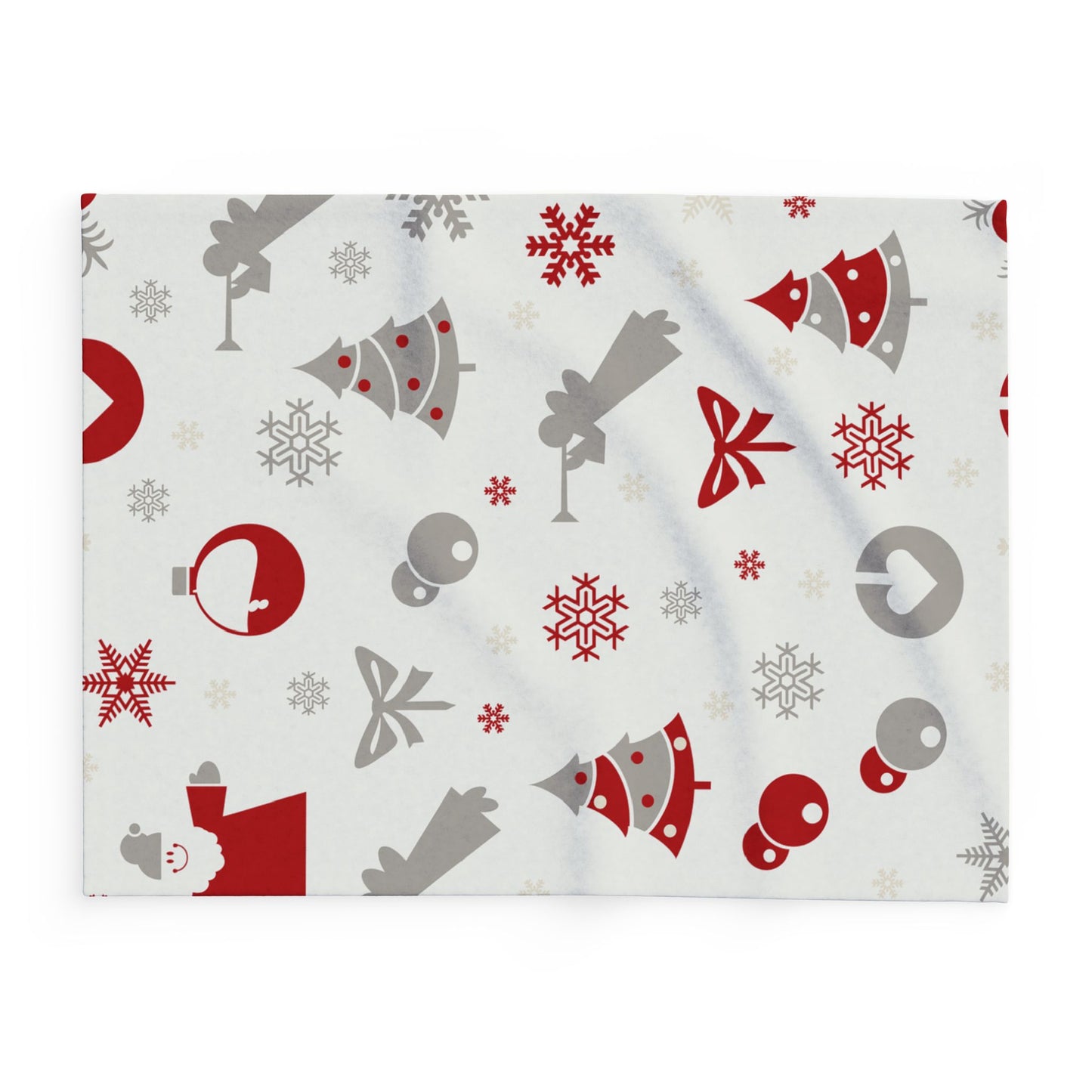 Cozy Holiday Fleece Blanket | Christmas Decor, Snuggle Gift, Winter Warmth, Festive Home Accents, Couch Blanket