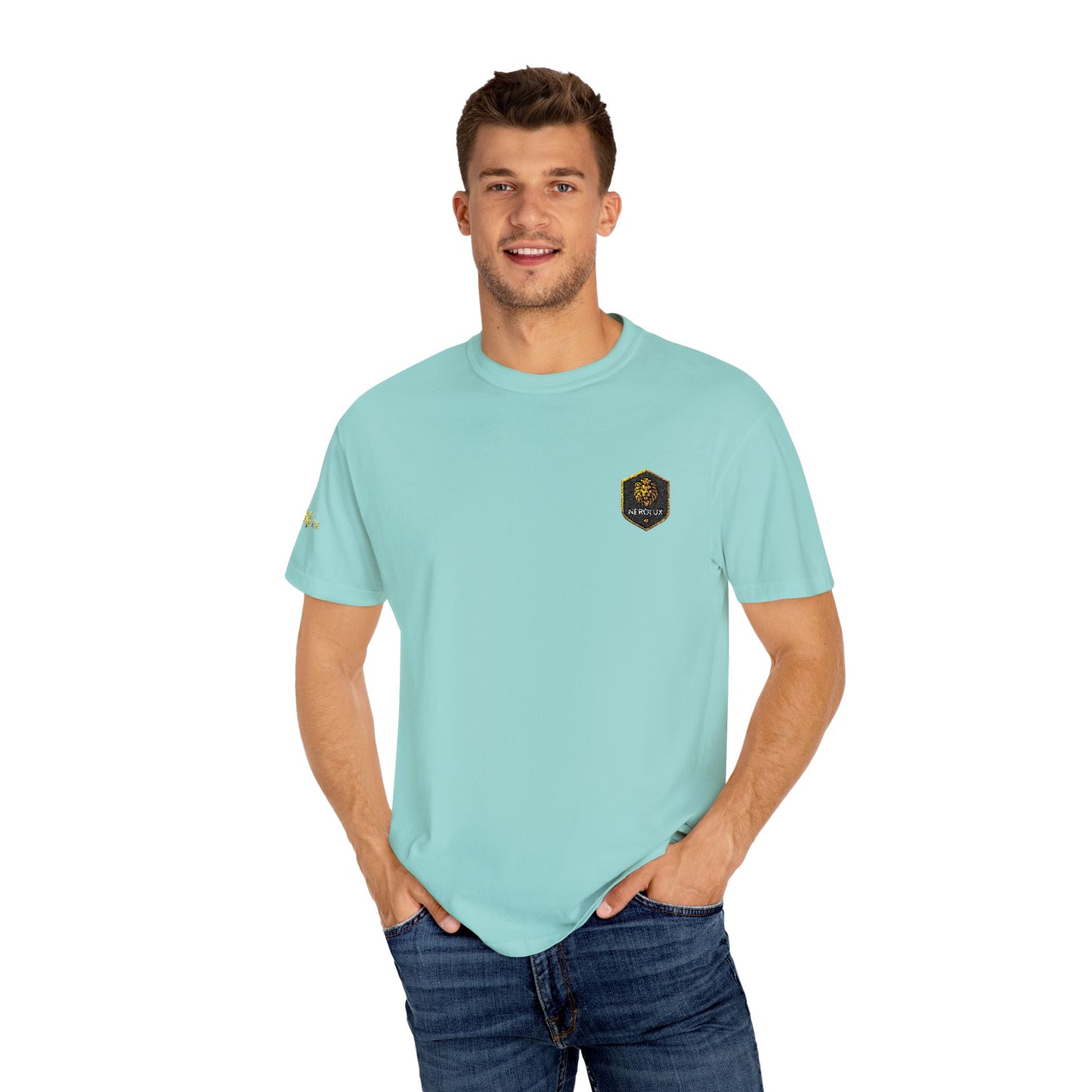 Lion Crest Tee –T-Shirt by NEROLUX DESIGN