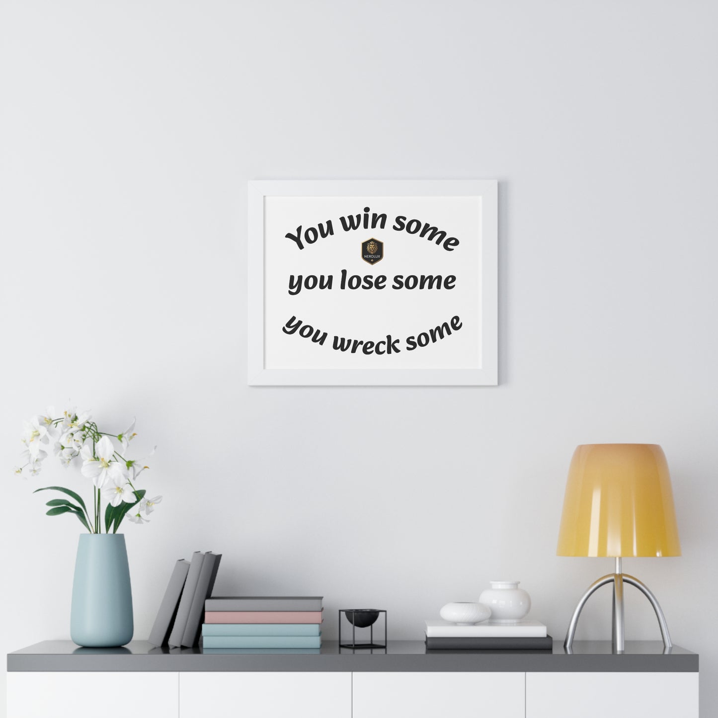 Motivational Wall Art, Framed Inspirational Poster, Home Decor, Man Cave Decor, Gift for Him, Positive Affirmation Print
