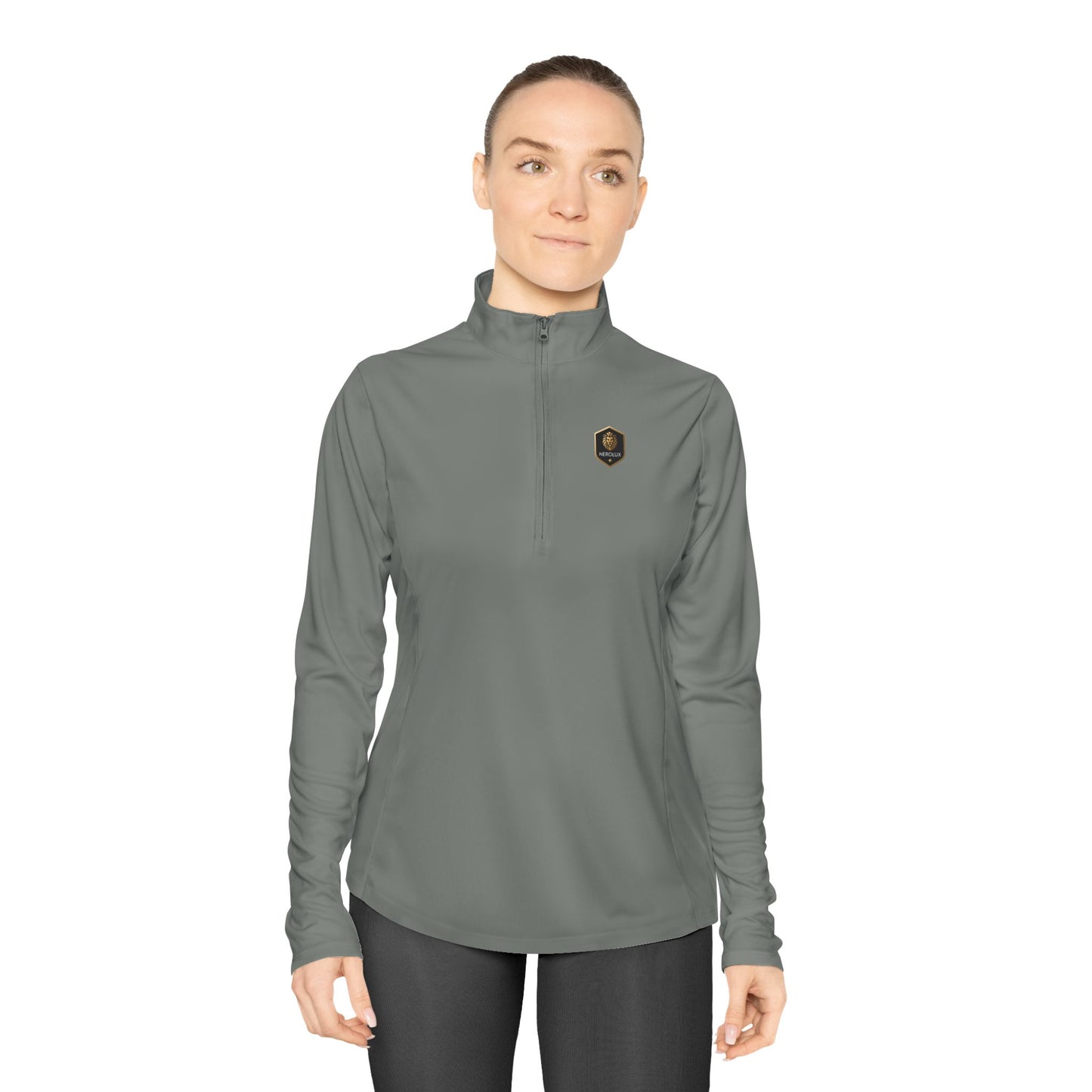 Ladies Zip Pullover – Performance Activewear by NEROLUX DESIGN