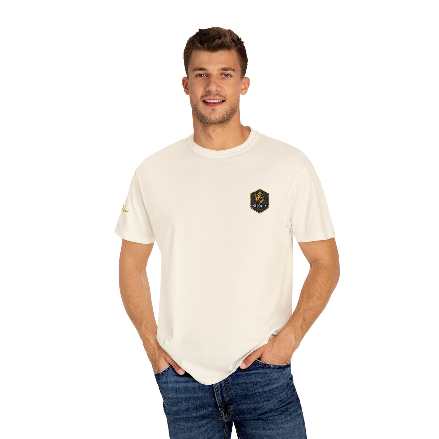 Lion Crest Tee –T-Shirt by NEROLUX DESIGN