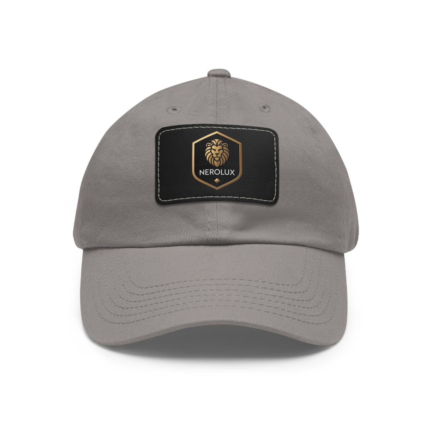 Stylish Dad Hat with Leather Patch - Perfect Gift for Dads designed by nerolux