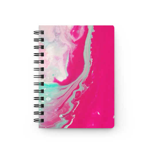 Vibrant Spiral Bound Journal - Artistic Notebook, Personalized Gift, Creative Writing, Daily Planner, Colorful Stationery