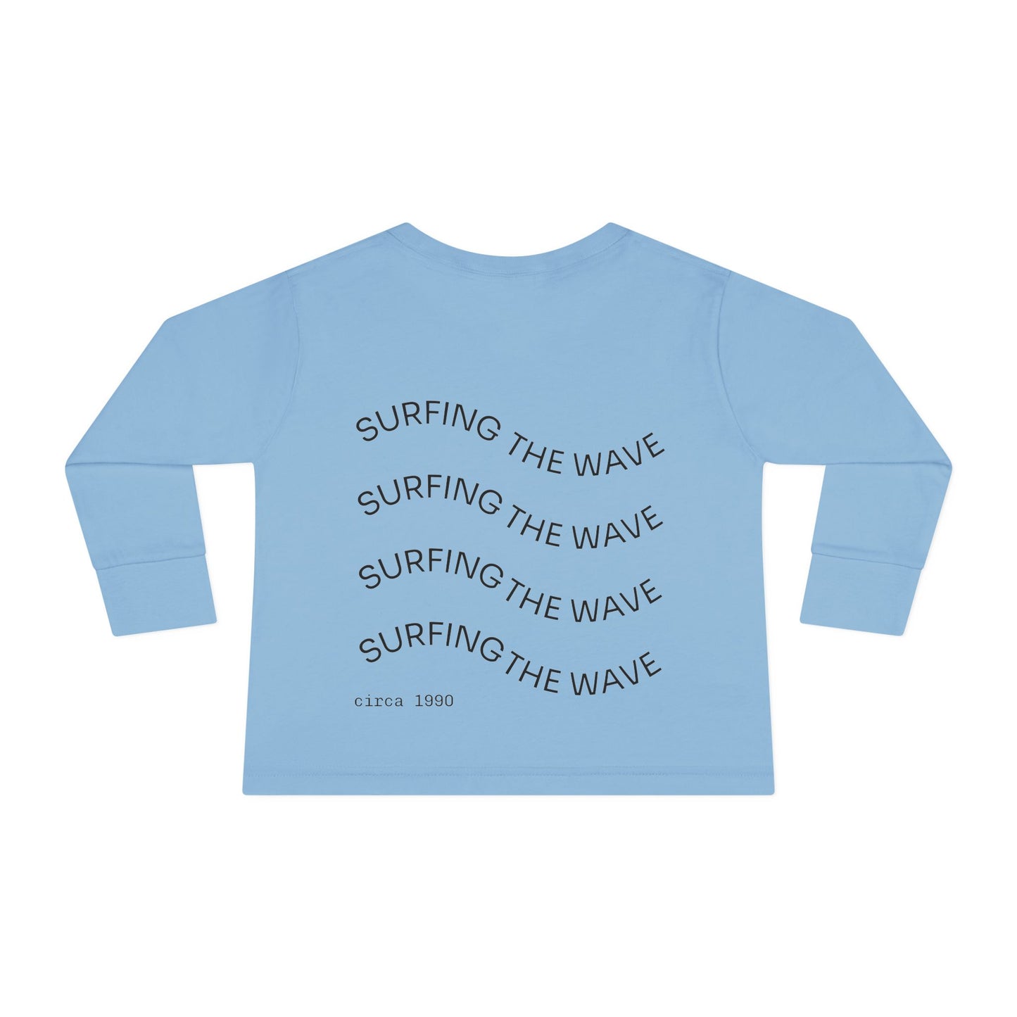 Toddler Long Sleeve Tee - "Battery Never Dies" Cute Shirt for Kids, Motivational Gift, Birthday, Everyday Wear, Playtime Apparel, Unisex Top