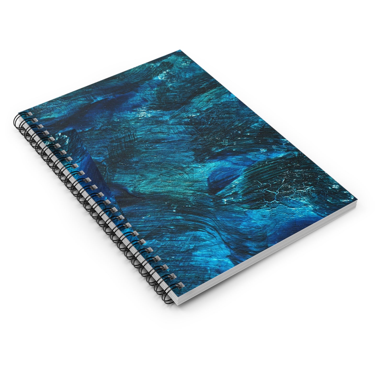 Ocean-Inspired Spiral Notebook - Ruled Line, Journal, Writing Pad, Stationery, Gift for Students, Art Lovers