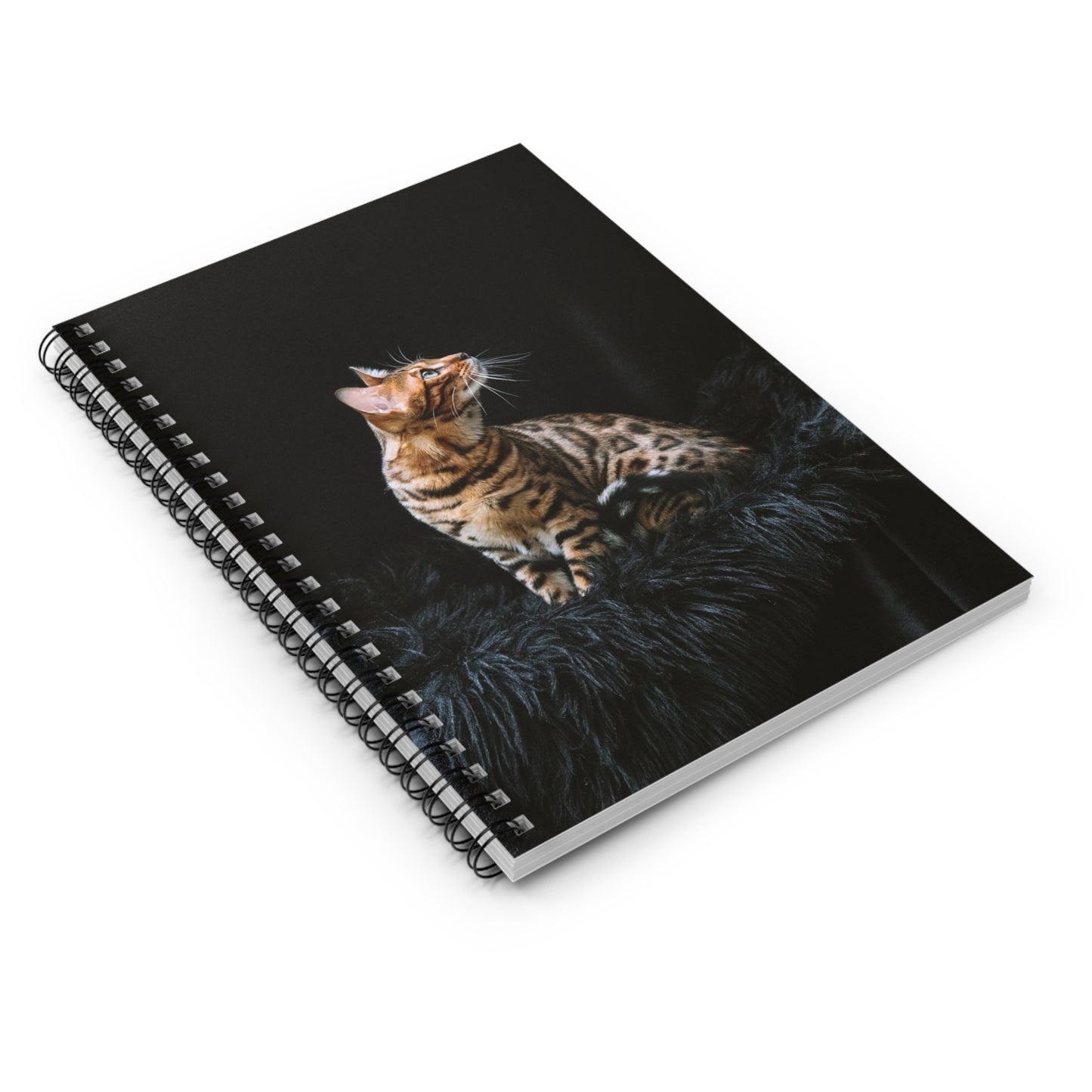 Cat Lover's Spiral Notebook - Ruled Line, Cute Cat Journal, Stationery Gift, Animal Lover Notebook, Pet Theme Planner, Cute Gifts