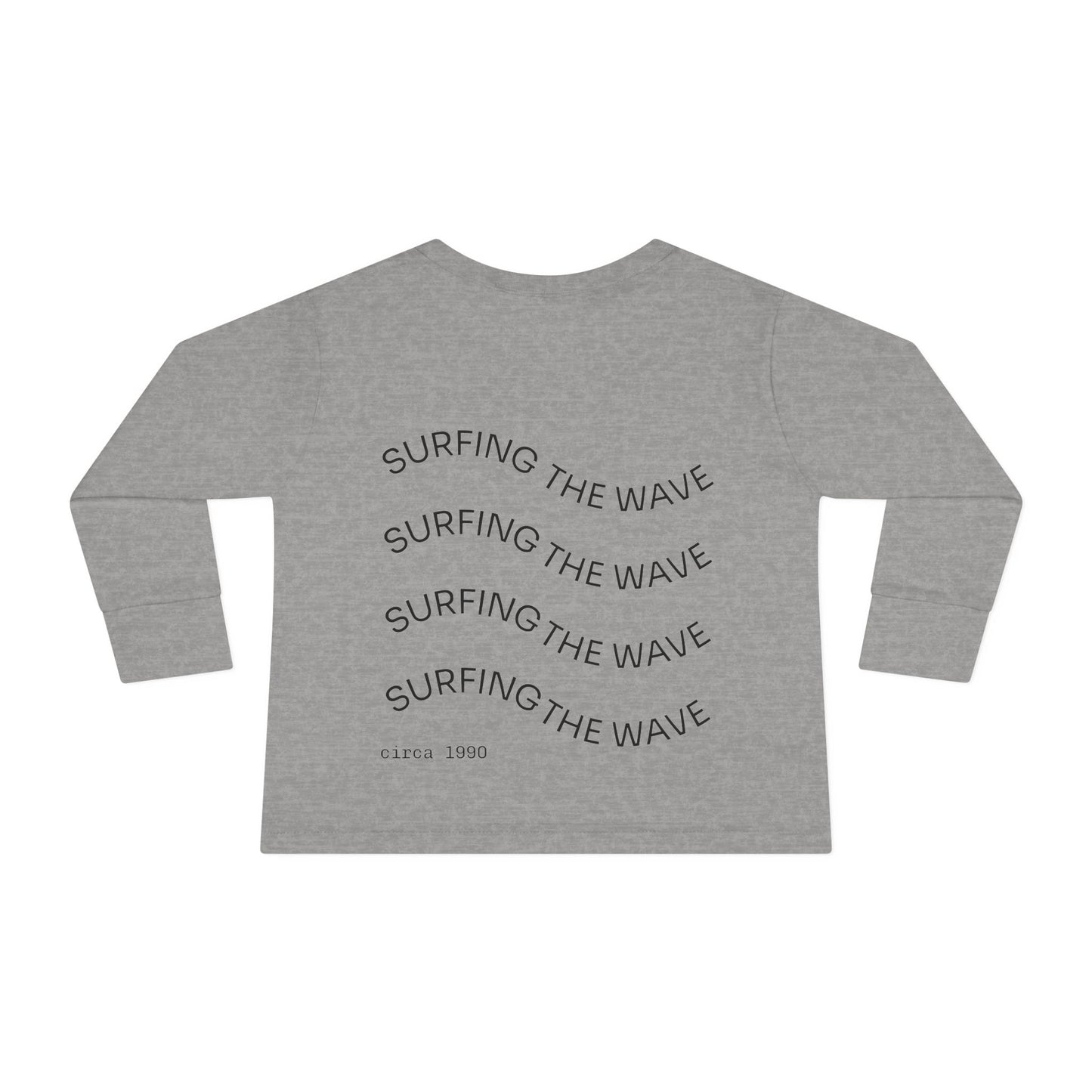 Toddler Long Sleeve Tee - "Battery Never Dies" Cute Shirt for Kids, Motivational Gift, Birthday, Everyday Wear, Playtime Apparel, Unisex Top