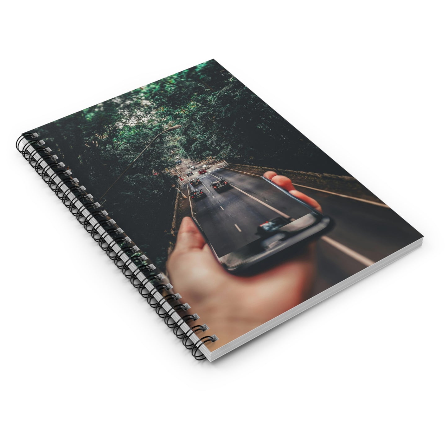 Wanderlust Spiral Notebook - Ruled Lines for Travel Lovers, Journal, Sketchbook, Gift for Adventurers, Road Trip Memories