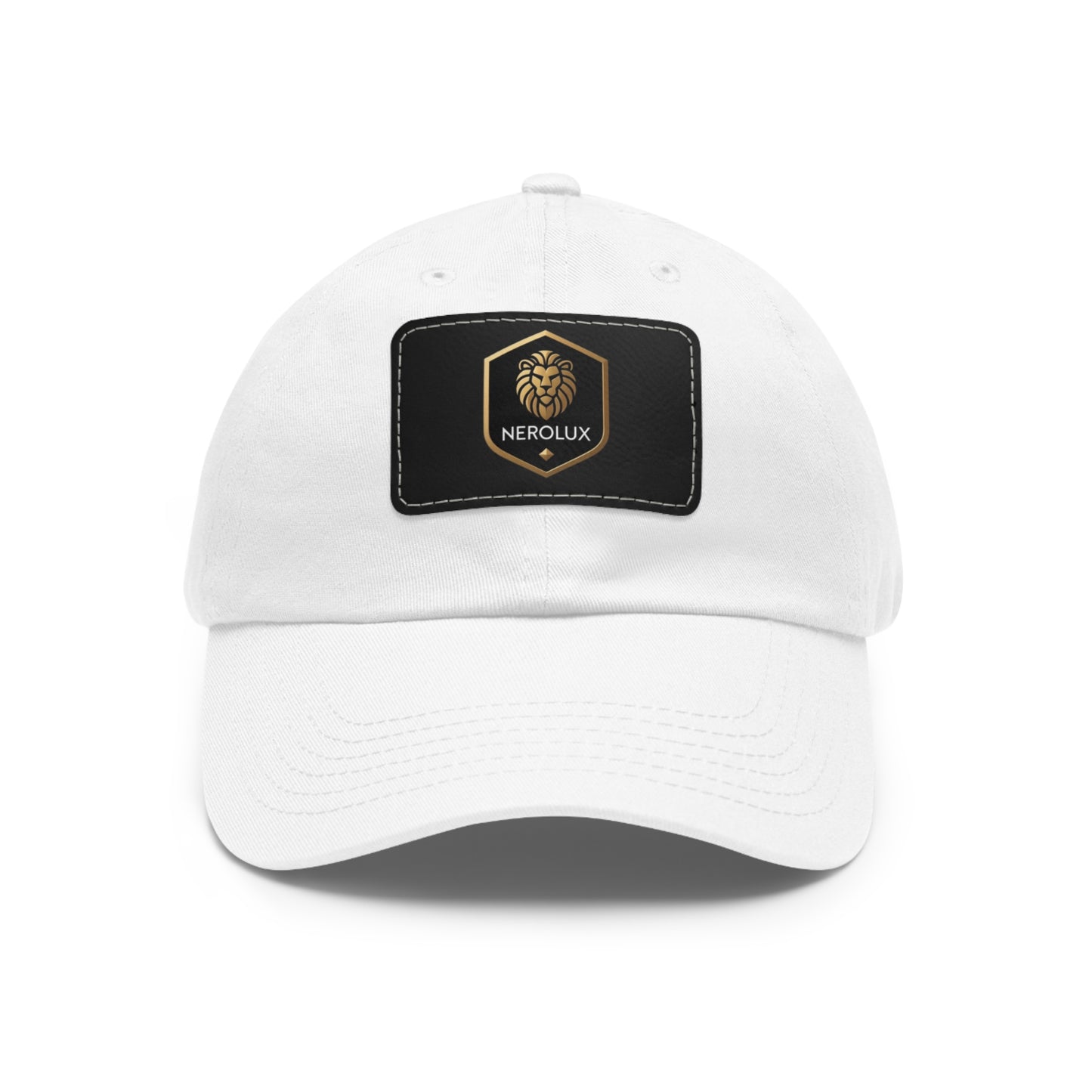 Stylish Dad Hat with Leather Patch - Perfect Gift for Dads designed by nerolux
