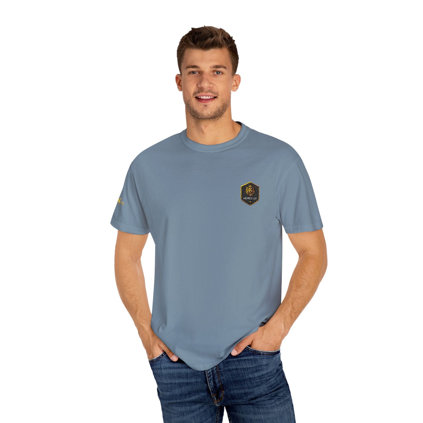 Lion Crest Tee –T-Shirt by NEROLUX DESIGN