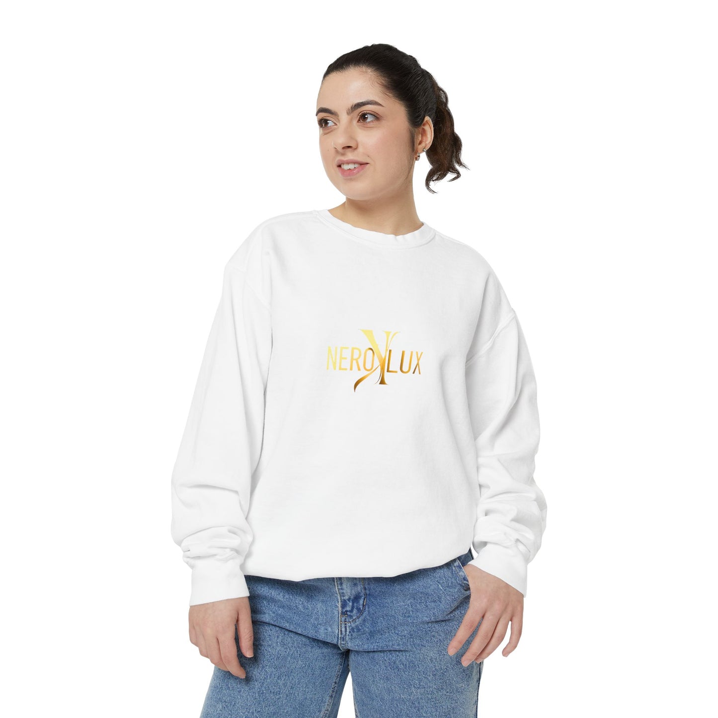 NeroLux Gold Script Sweatshirt