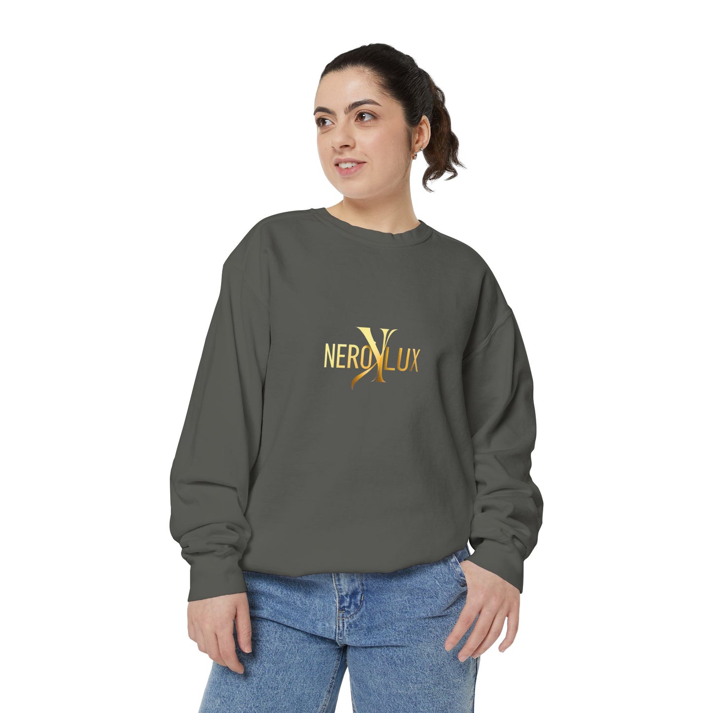 NeroLux Gold Script Sweatshirt