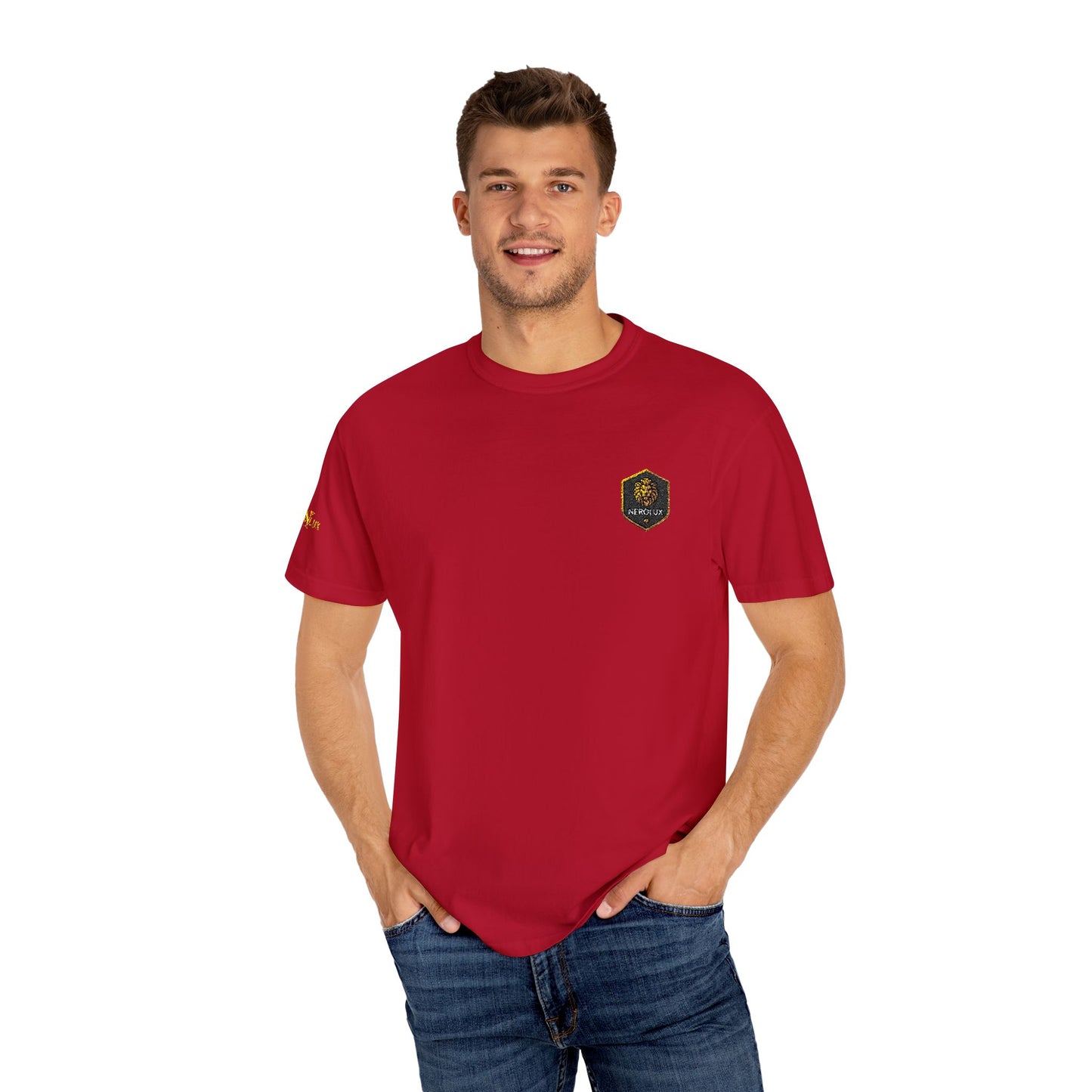 Lion Crest Tee –T-Shirt by NEROLUX DESIGN
