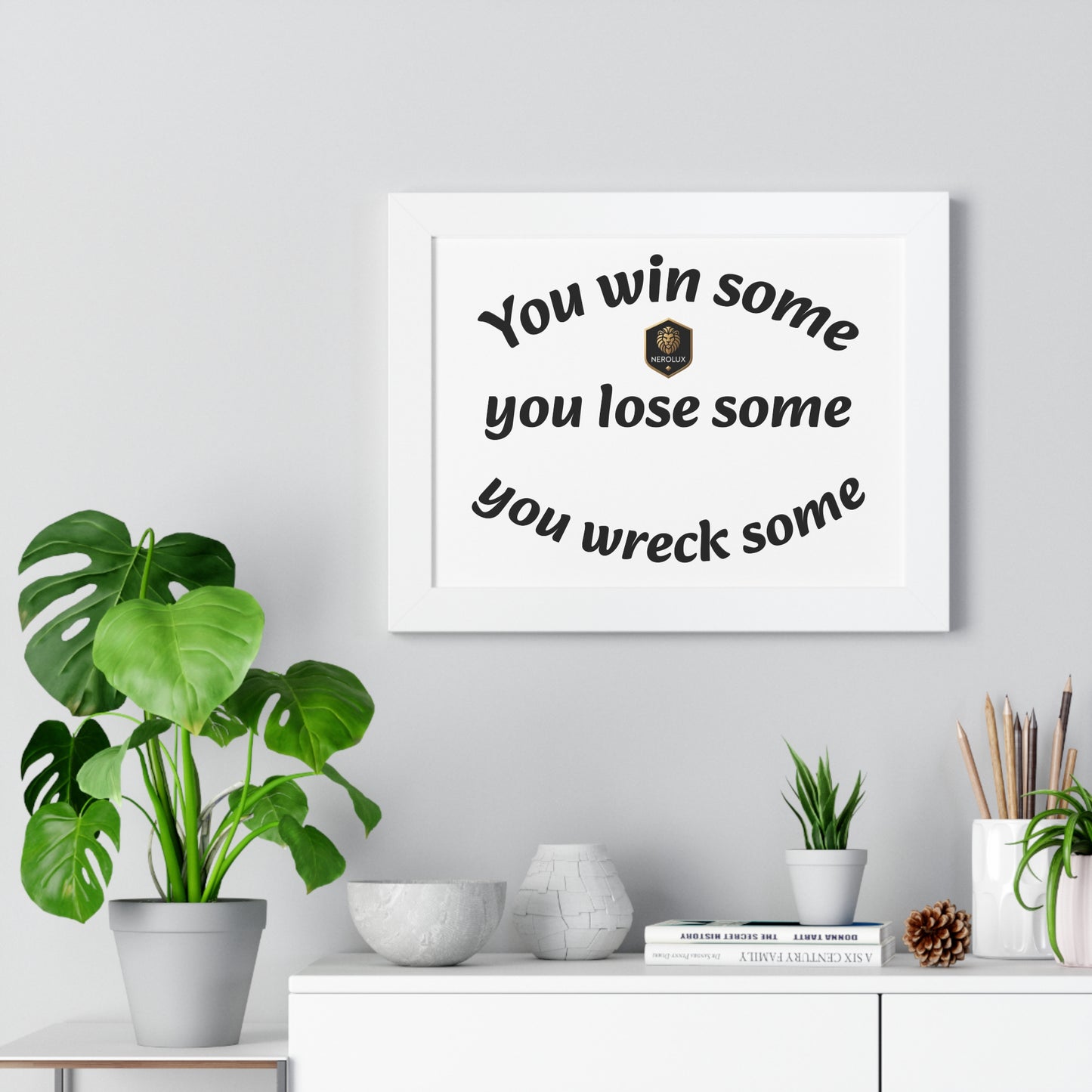 Motivational Wall Art, Framed Inspirational Poster, Home Decor, Man Cave Decor, Gift for Him, Positive Affirmation Print