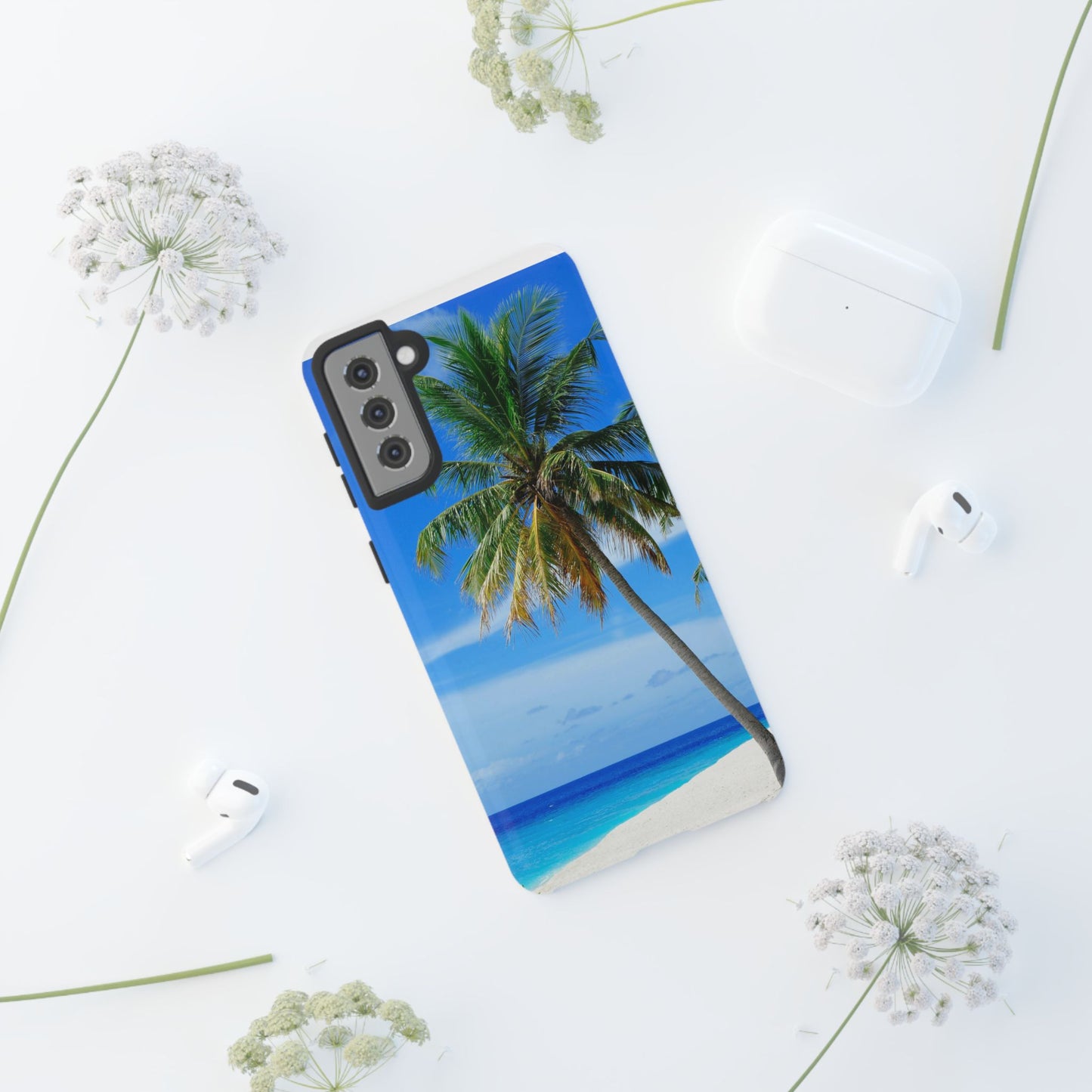 Tough Cases, Phone Case, Protective Cover, Tropical iPhone, Samsung, Beach Vibes, Summer Accessories