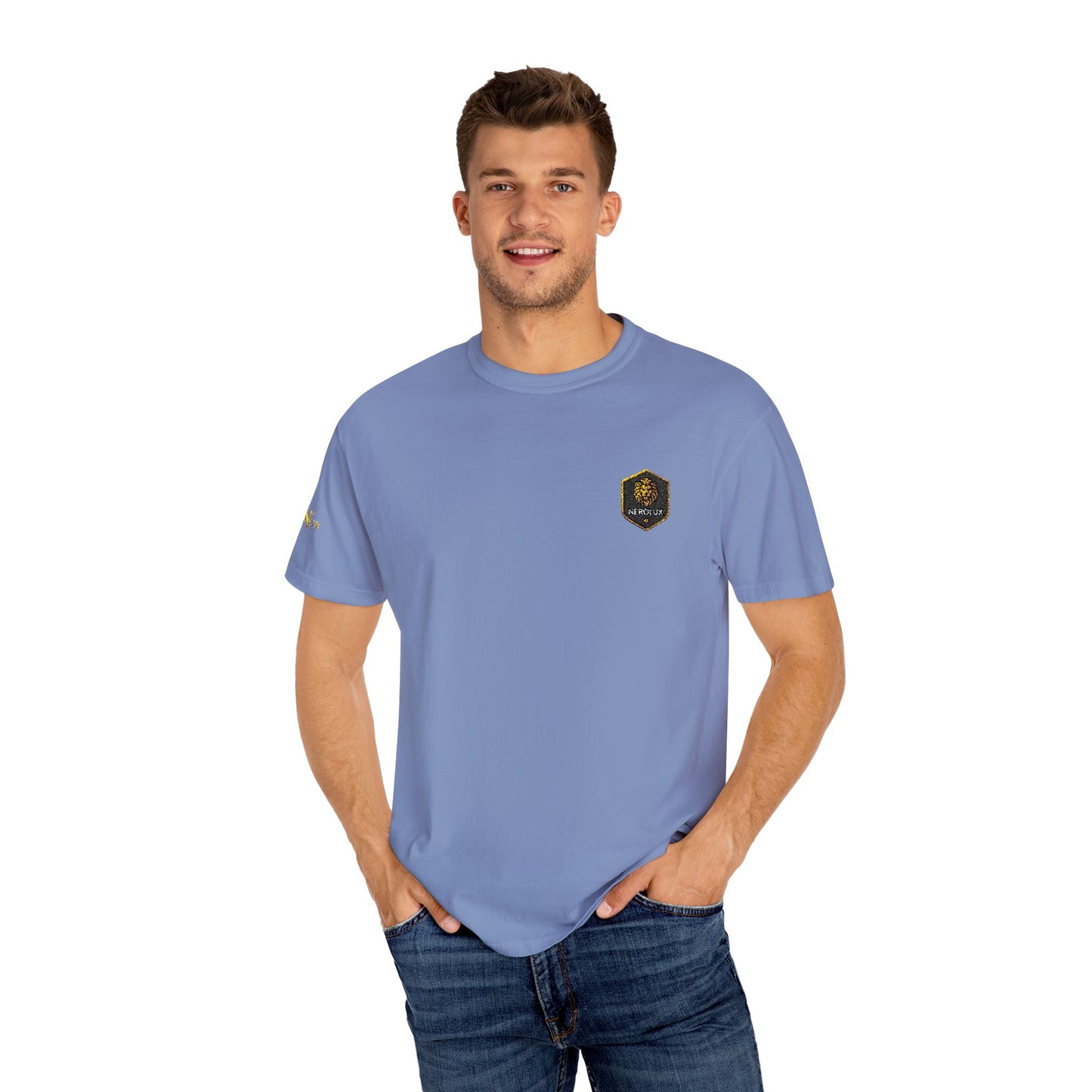 Lion Crest Tee –T-Shirt by NEROLUX DESIGN