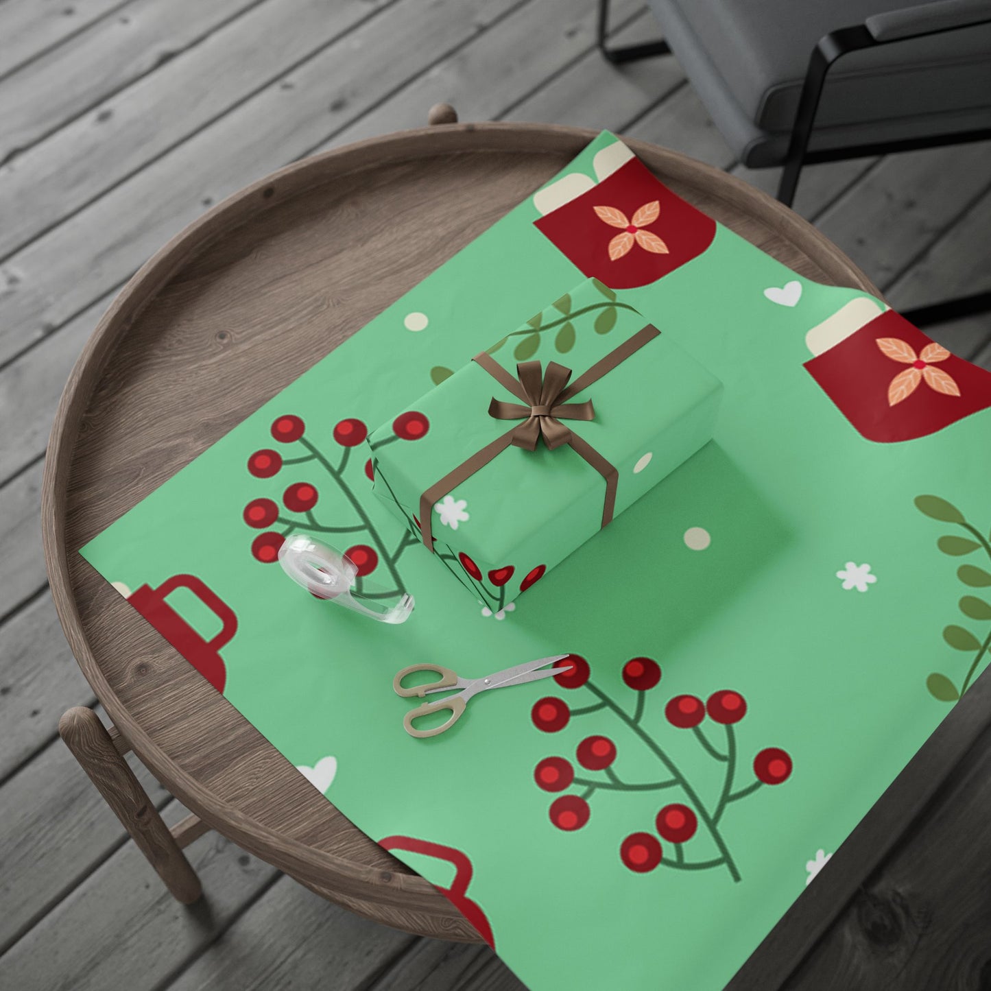 Seasonal Gift Wrap, Fun Holiday Wrapping Paper, Christmas Gift Wrap, Festive Wrapping Paper, Colorful Wrapping Sheets