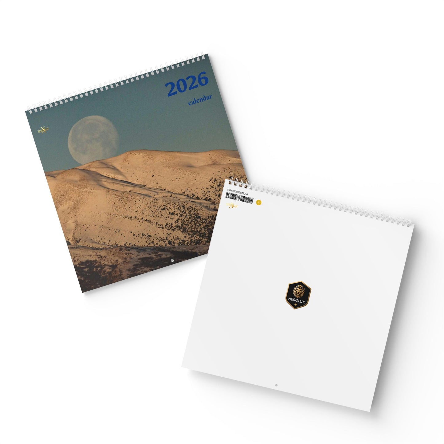 Standard Wall Calendar 2026 | Nature Photography, Monthly Planner, Yearly Organizer, Home & Office Decor