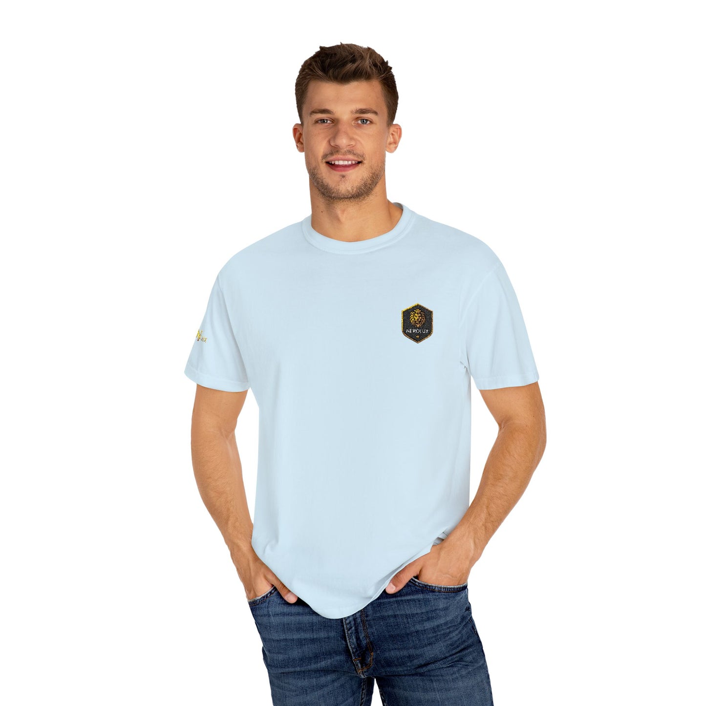 Lion Crest Tee –T-Shirt by NEROLUX DESIGN