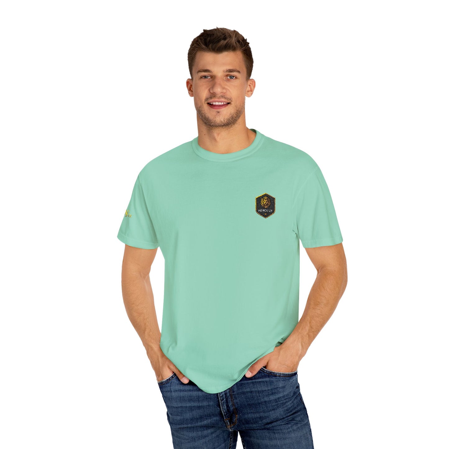 Lion Crest Tee –T-Shirt by NEROLUX DESIGN