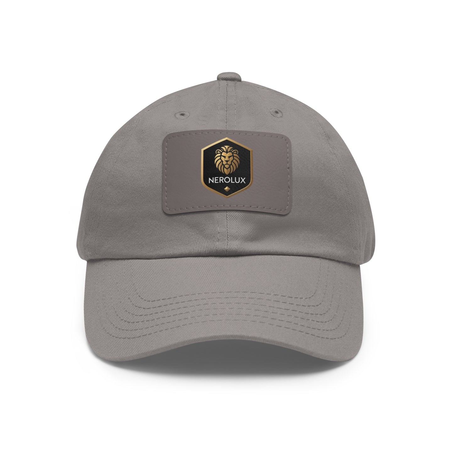Stylish Dad Hat with Leather Patch - Perfect Gift for Dads designed by nerolux
