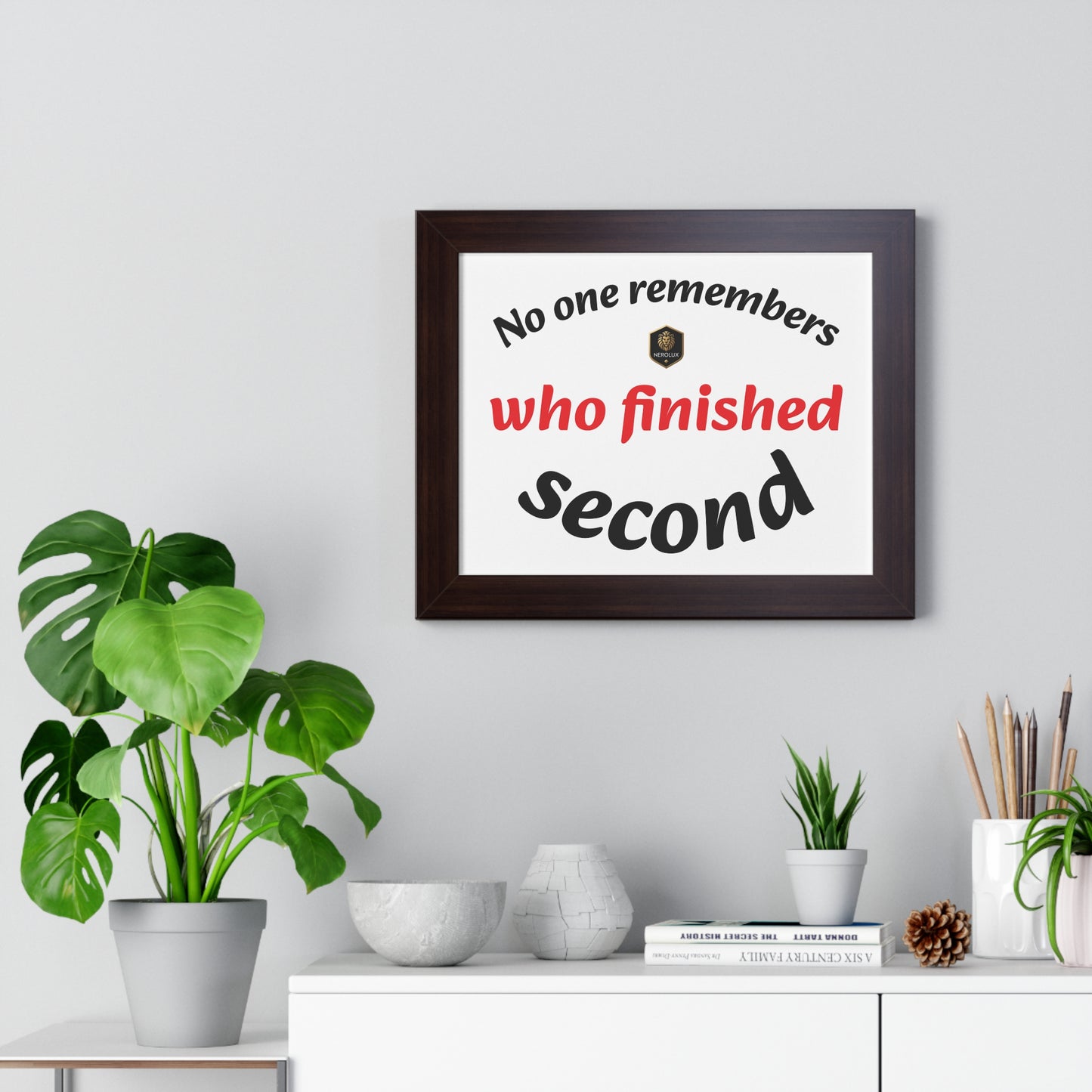Motivational Wall Art Print, Home Decor, Gift for Runners, Inspirational Quote, Office Decor, Sporty Poster