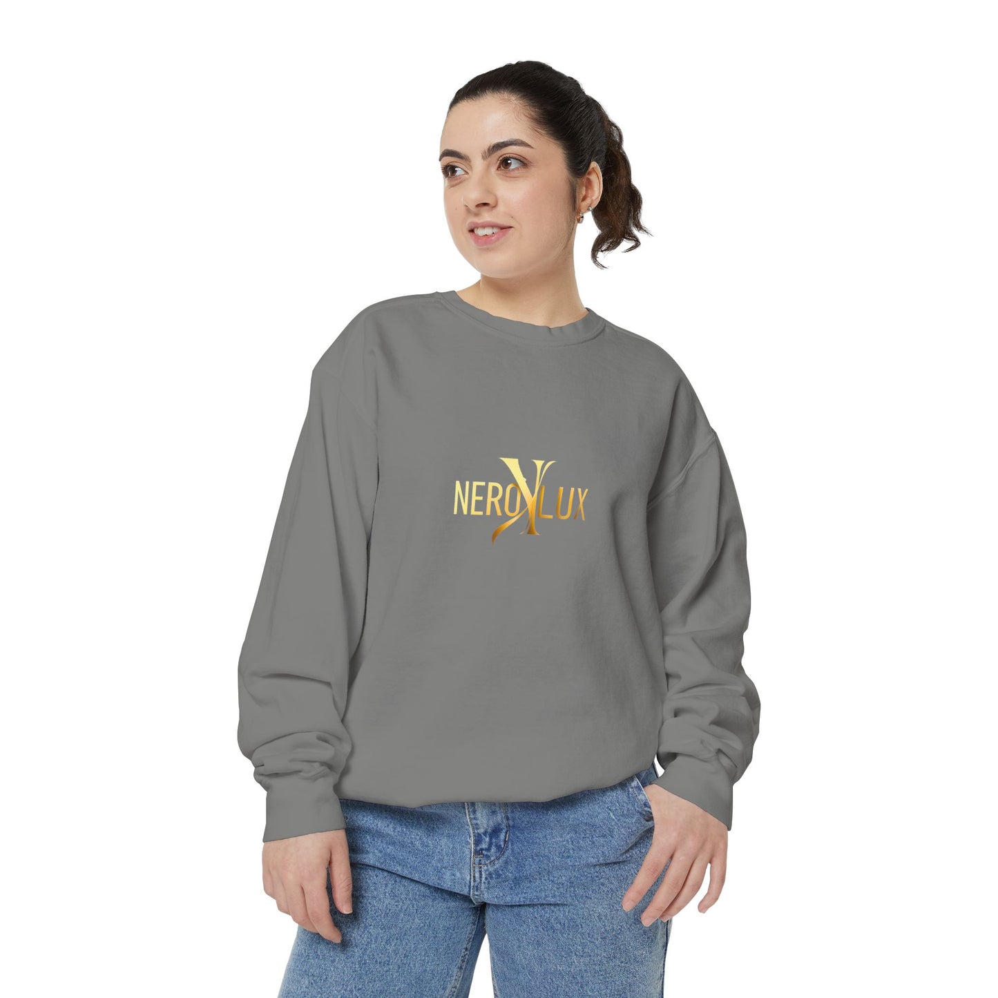 NeroLux Gold Script Sweatshirt