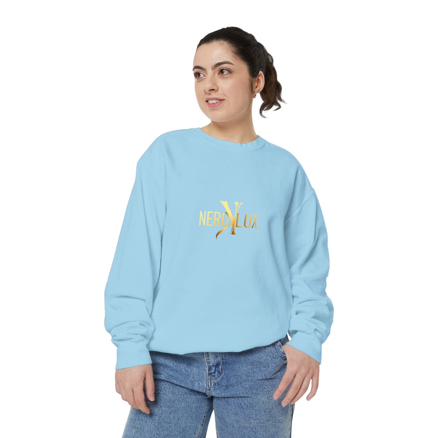 NeroLux Gold Script Sweatshirt
