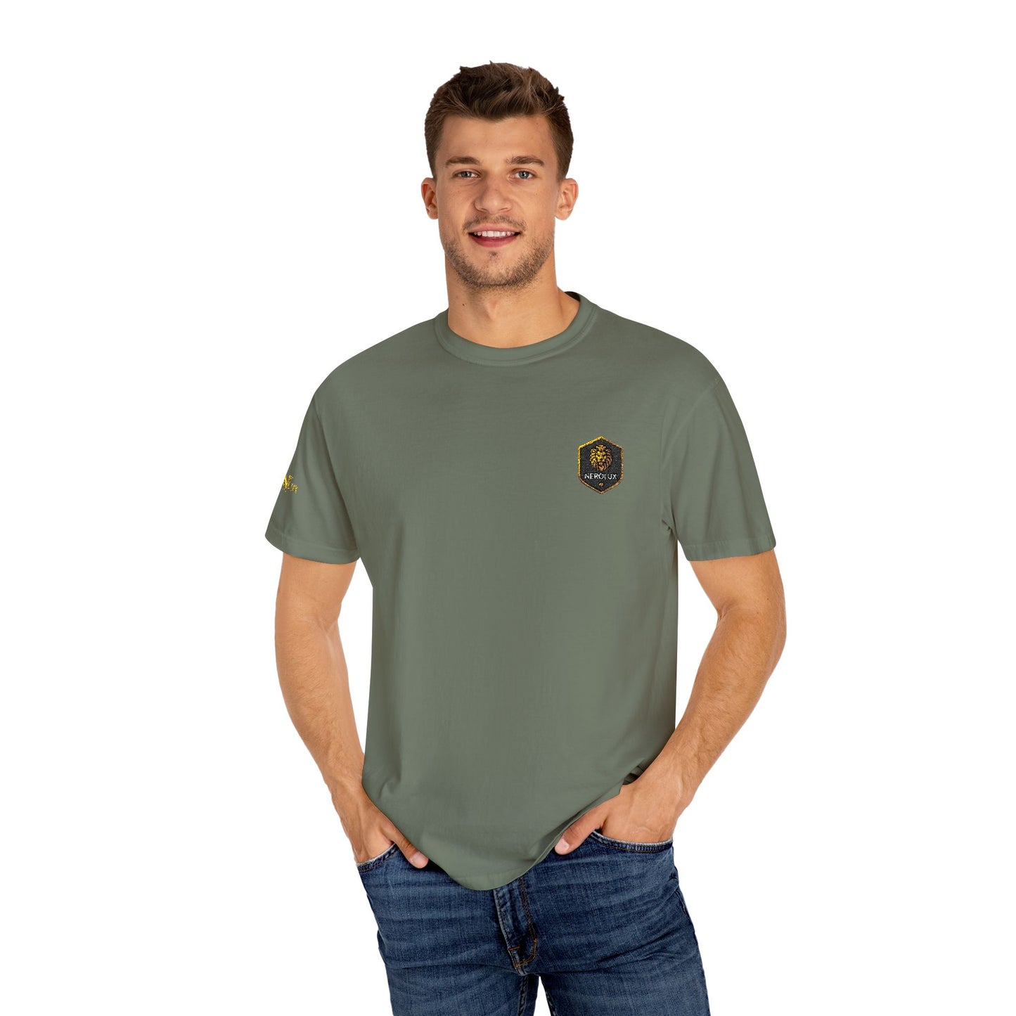 Lion Crest Tee –T-Shirt by NEROLUX DESIGN