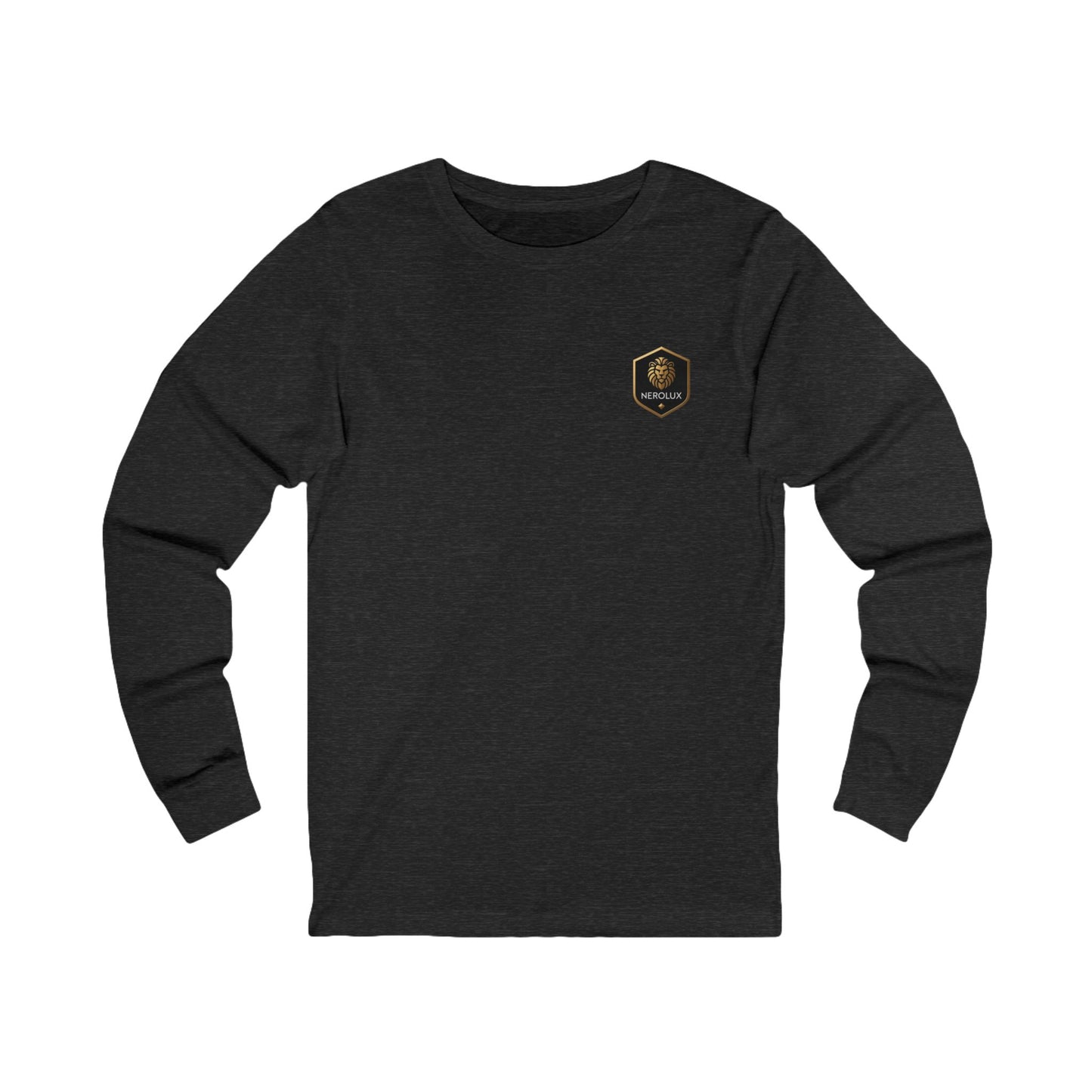 Casual Unisex Long Sleeve Tee with custom NEROLUX design