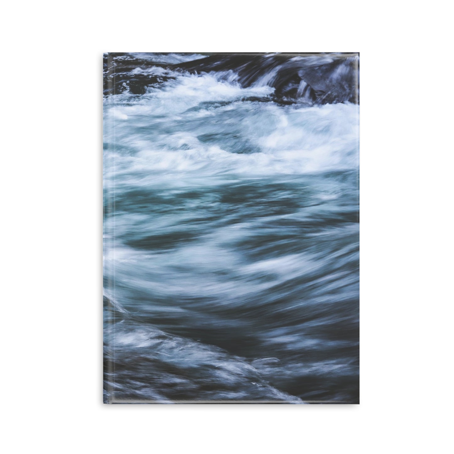 Ocean-Inspired Hardcover Notebook, Nature Journal, Puffy Cover Diary, Water-Themed Sketchbook, Gift for Writers