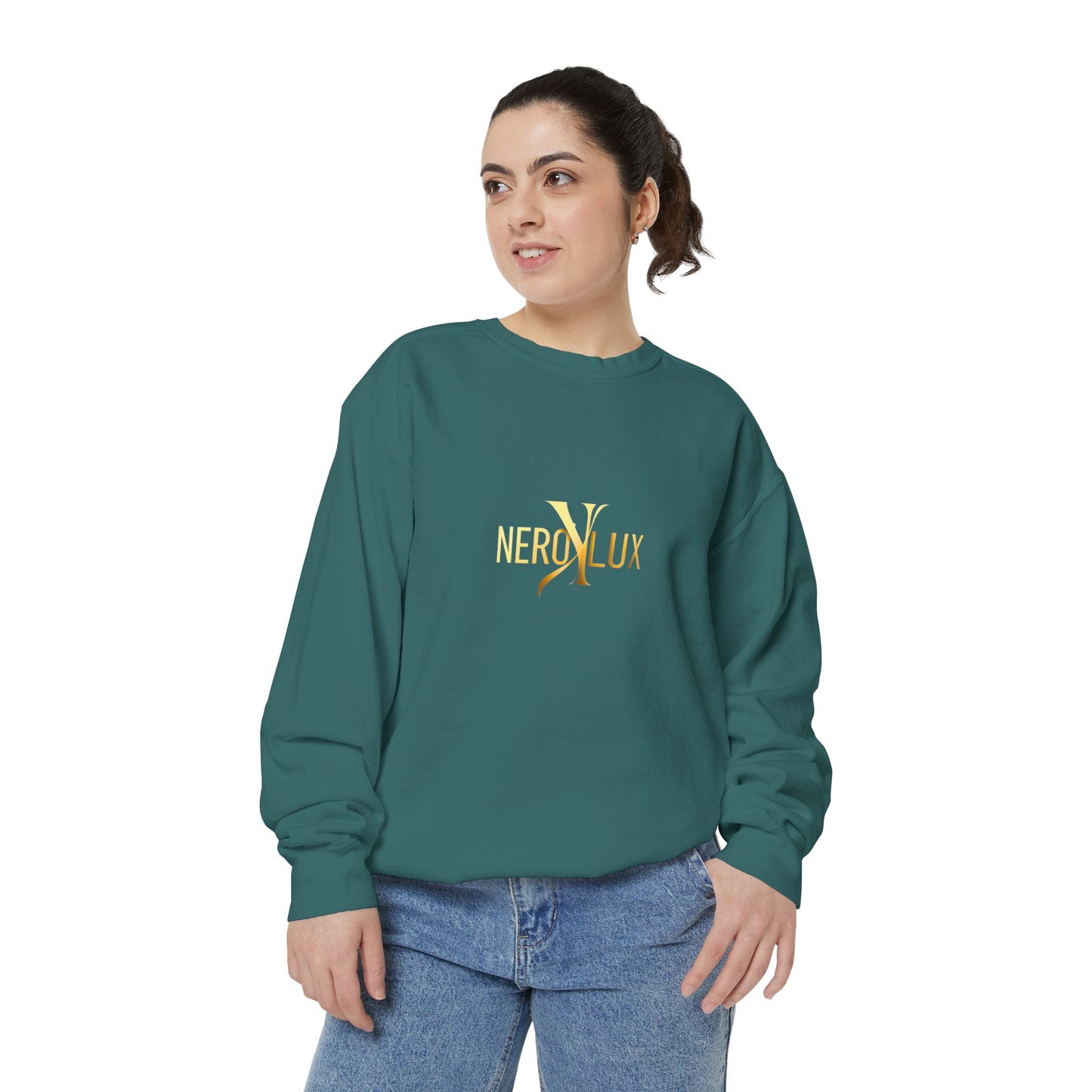 NeroLux Gold Script Sweatshirt