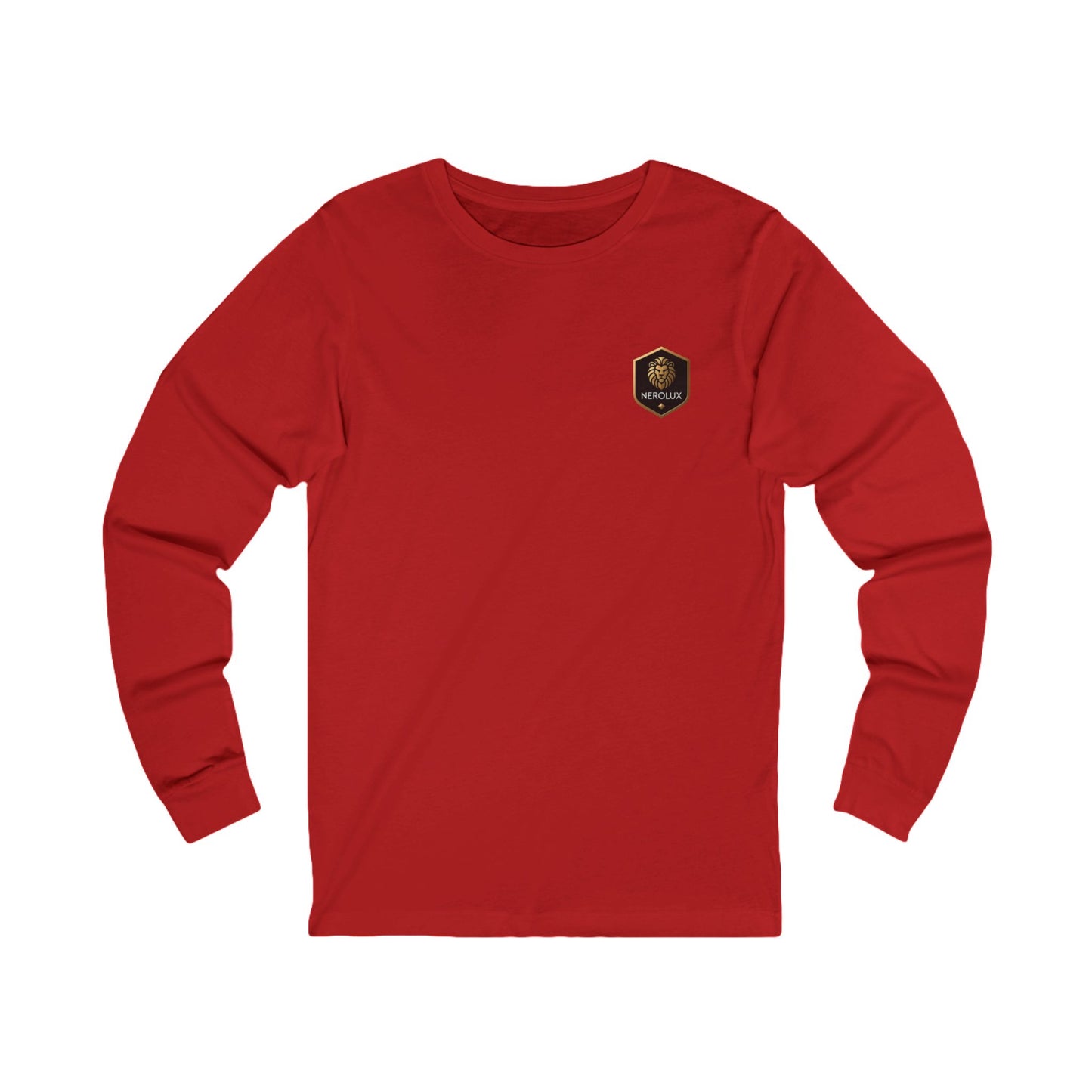 Casual Unisex Long Sleeve Tee with custom NEROLUX design