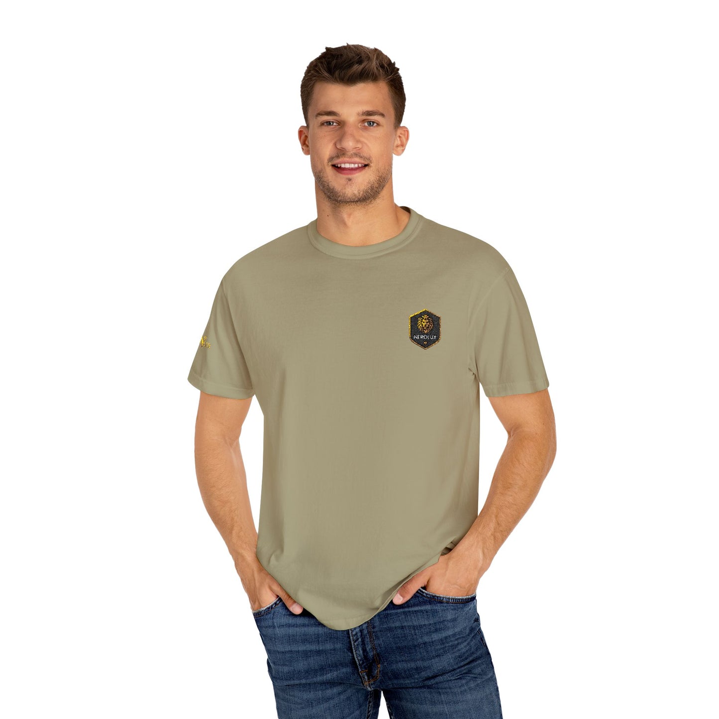 Lion Crest Tee –T-Shirt by NEROLUX DESIGN