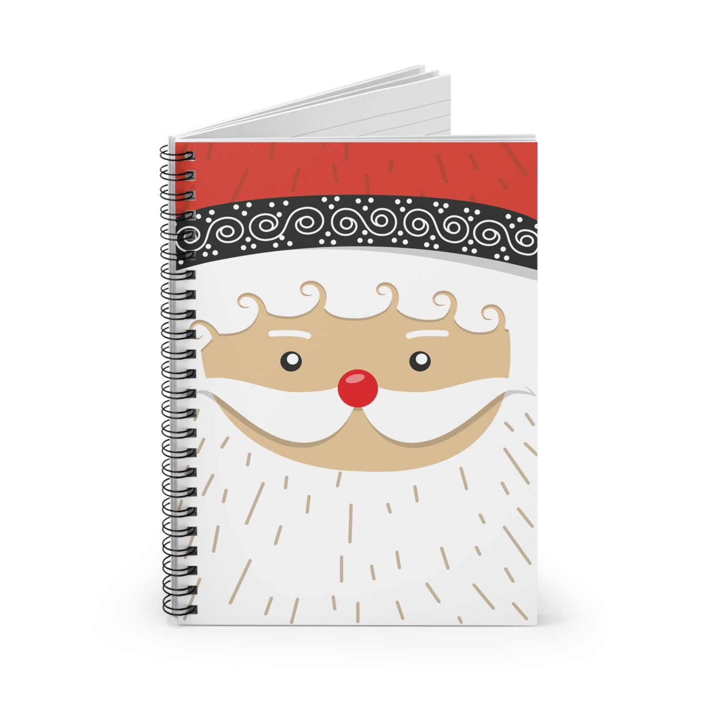 Notebook with a Santa Claus 
