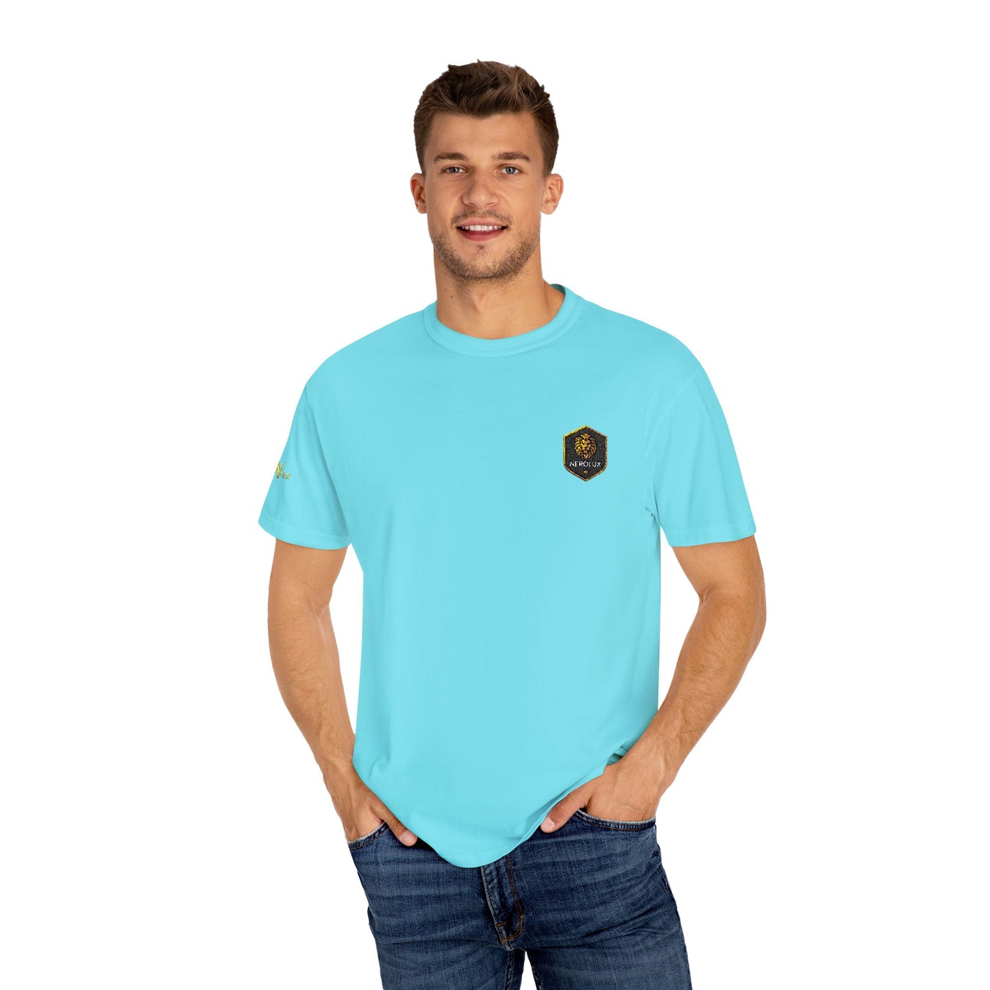 Lion Crest Tee –T-Shirt by NEROLUX DESIGN