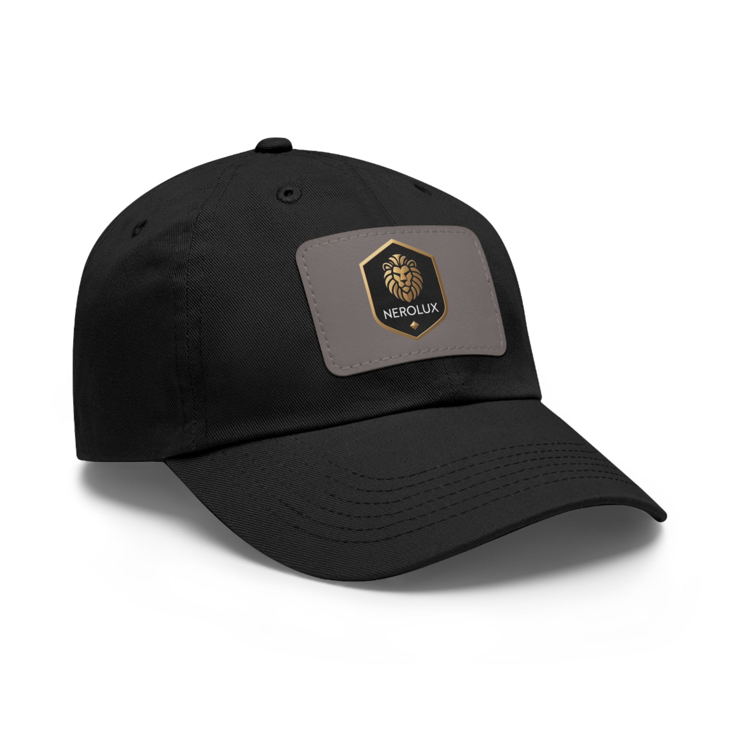 Stylish Dad Hat with Leather Patch - Perfect Gift for Dads designed by nerolux