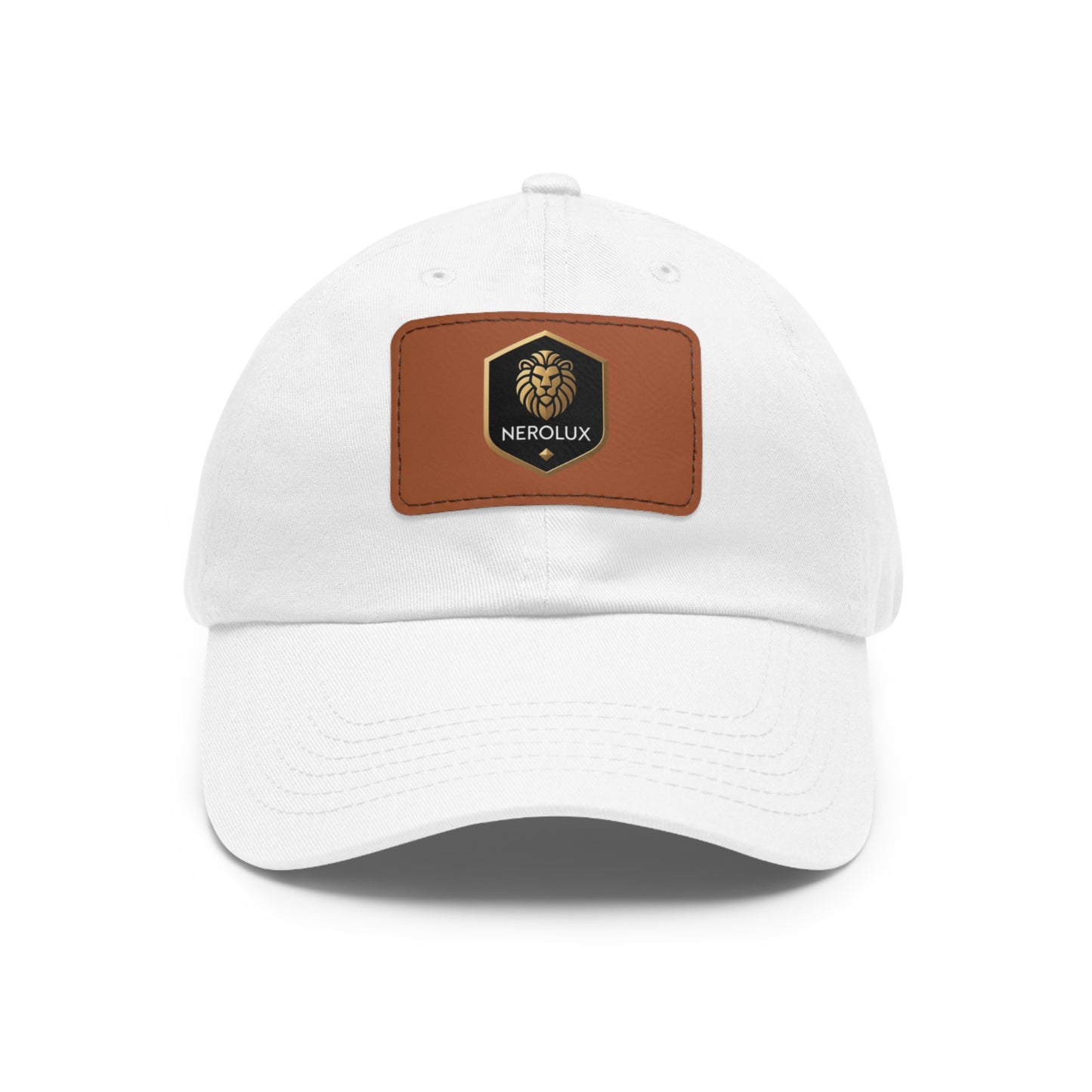 Stylish Dad Hat with Leather Patch - Perfect Gift for Dads designed by nerolux