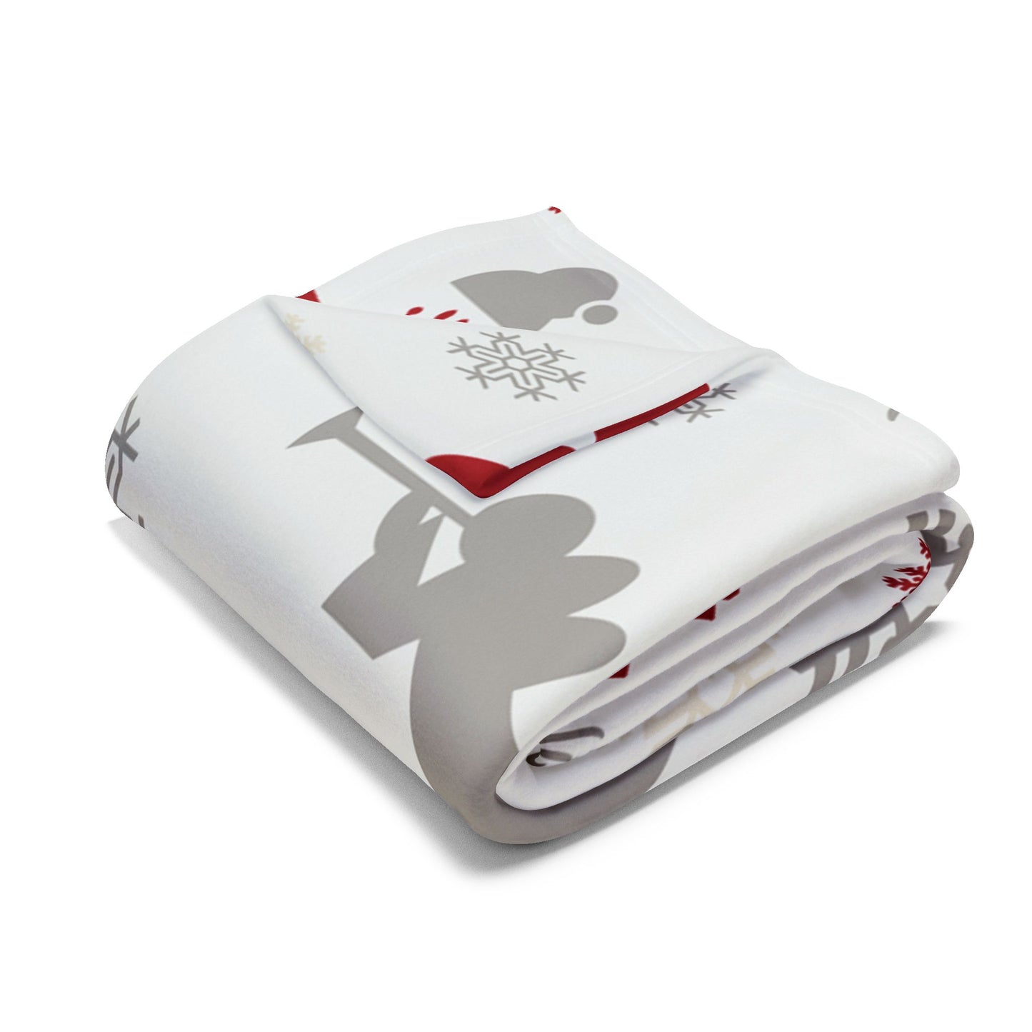 Cozy Holiday Fleece Blanket | Christmas Decor, Snuggle Gift, Winter Warmth, Festive Home Accents, Couch Blanket