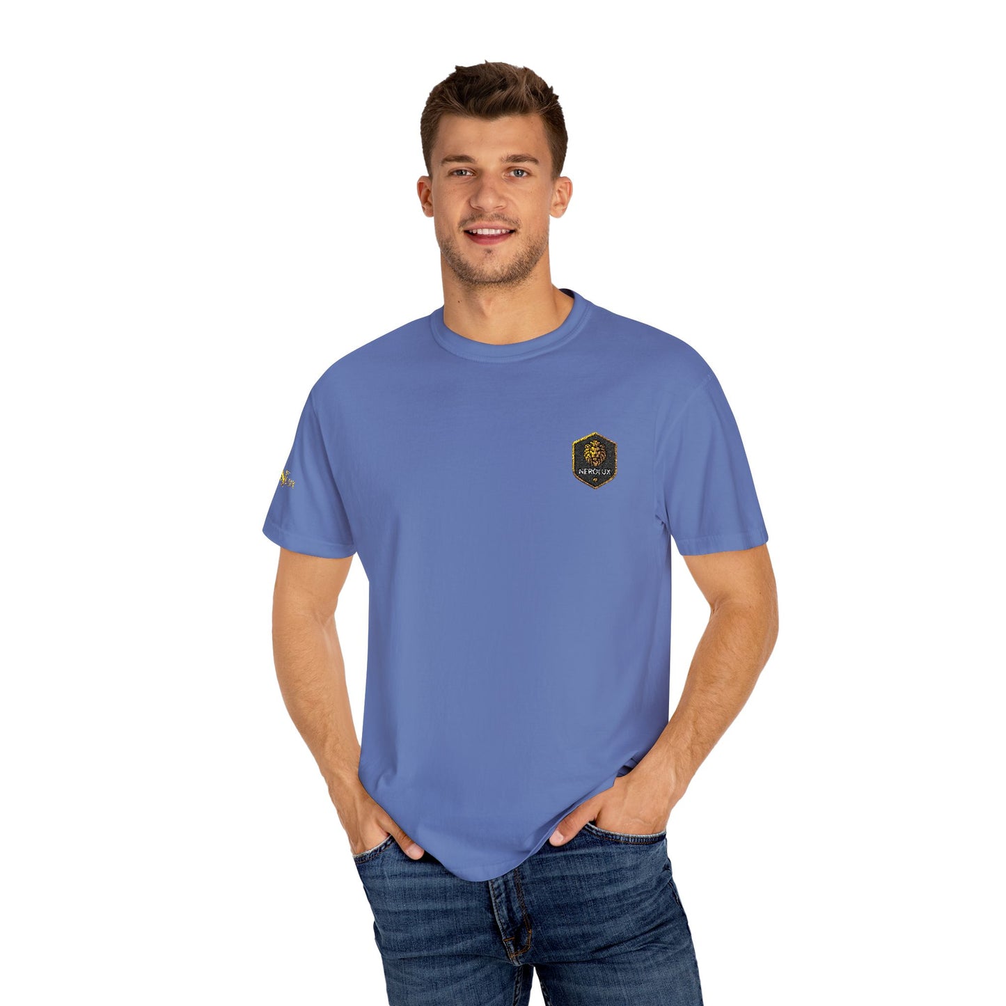 Lion Crest Tee –T-Shirt by NEROLUX DESIGN
